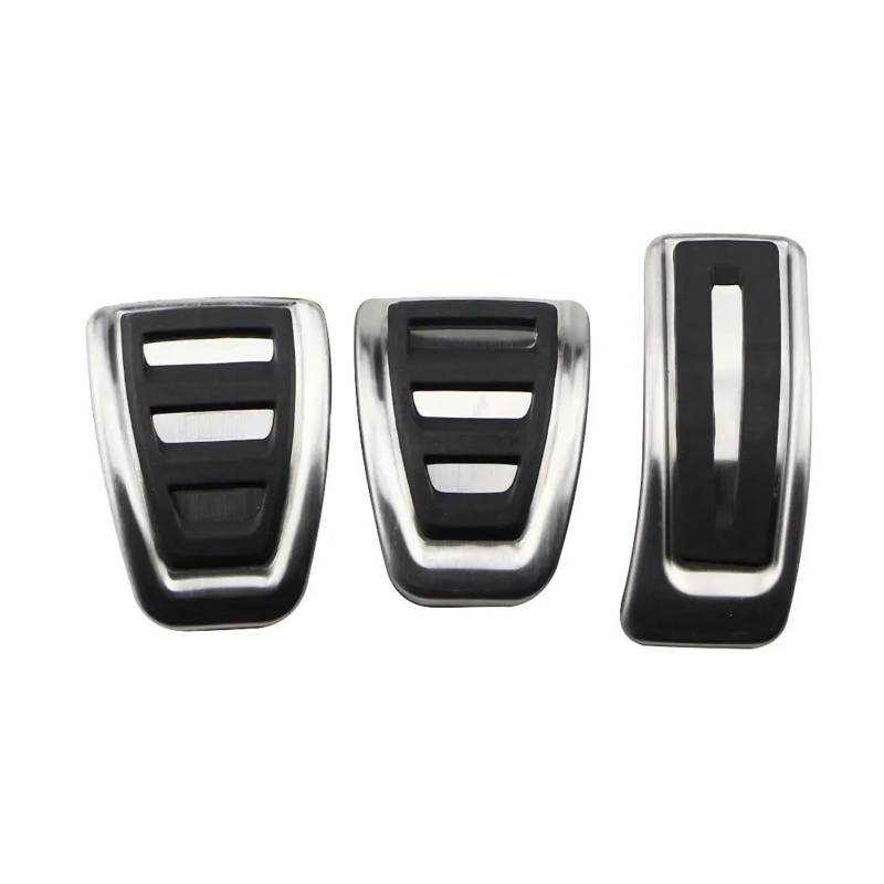 Auto-Pedal-Abdeckung Für A1 Für A4 Für A6 Für Q5 Für 8X Für GB Für B6 Für B8 Für C6 Gas-Kraftstoff-Fußstützenpedale Gaspedal-Bremspedal-Abdeckpolster Bremse Pedalkappen(MT) von MAMEFVBB