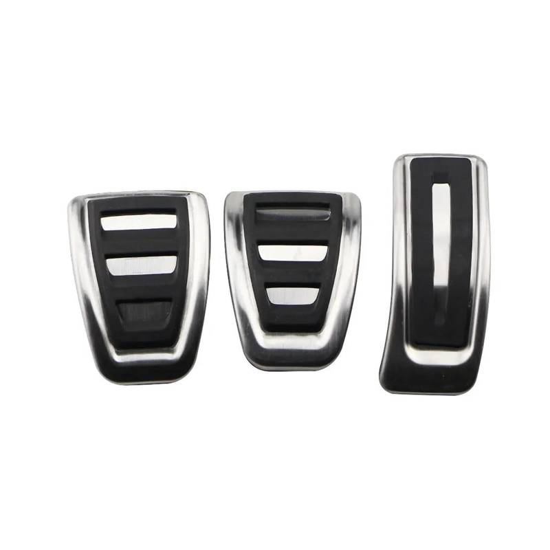 Auto-Pedal-Abdeckung Für A4 Für B8 Für A6 Für A7 Für A8 Für S4 Für RS4 Für A5 Für S5 LHD Auto Fuß Sport Pedale Gas Bremse Rest Pedal Abdeckung Bremse Pedalkappen(3piece MT) von MAMEFVBB
