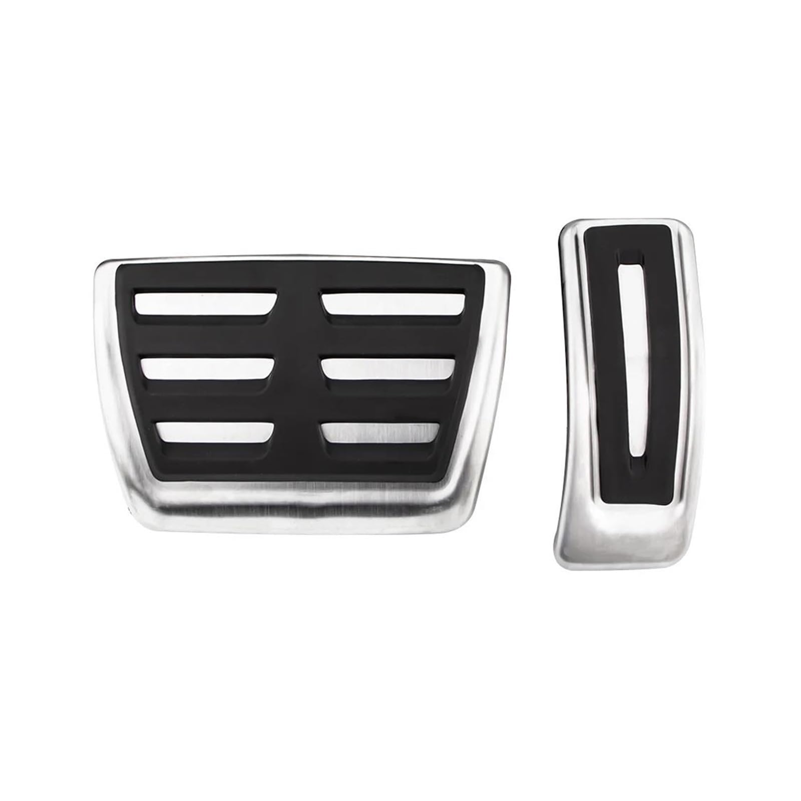 Auto-Pedal-Abdeckung Für A4 Für B9 Für A5 F5 2016-2019 Limousine Avant Sport Automatik Edelstahl Kraftstoffbremse Fußstütze Pedalabdeckung Bremse Pedalkappen(at Pedal) von MAMEFVBB