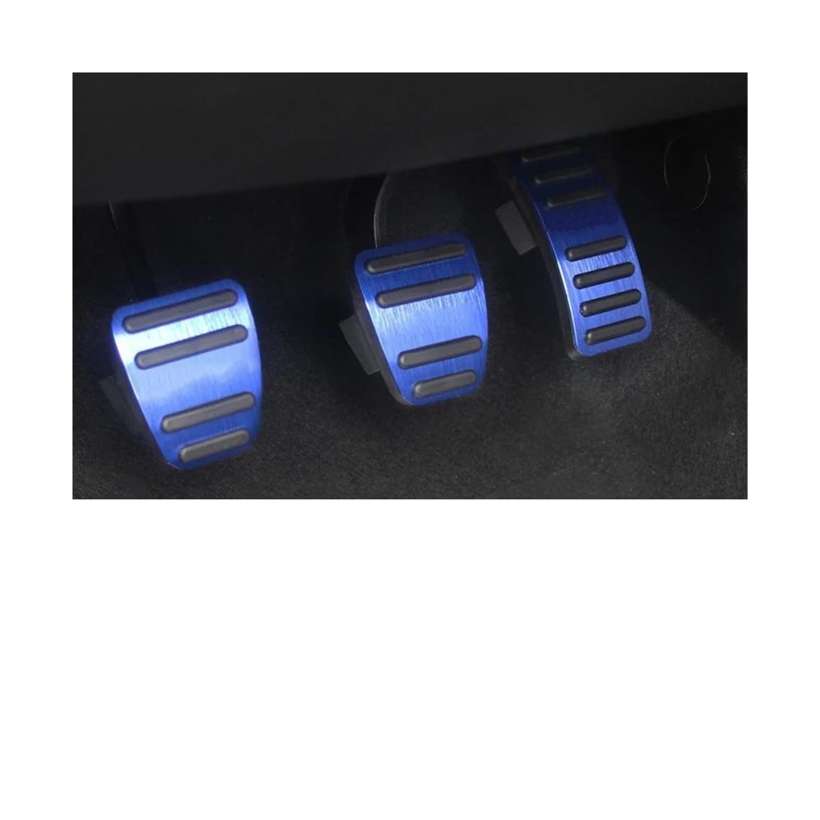 Auto-Pedal-Abdeckung Für Chery Für Tiggo 7 8 Pro Plus Für Tiggo 2 3X 4 5X Für Tiggo7 Für Tiggo8 Max 2016-2022 2023 2024 Auto-Kraftstoffbremspedalabdeckung Bremse Pedalkappen(MT Blue) von MAMEFVBB