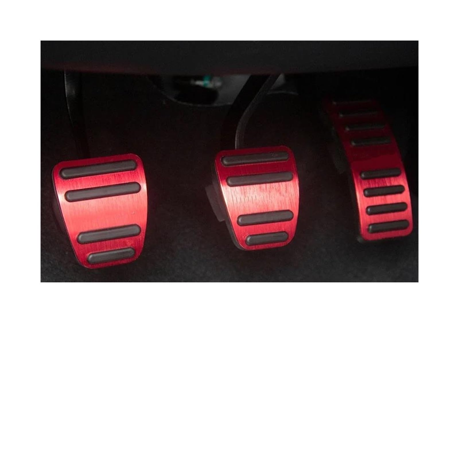 Auto-Pedal-Abdeckung Für Chery Für Tiggo 7 8 Pro Plus Für Tiggo 2 3X 4 5X Für Tiggo7 Für Tiggo8 Max 2016-2022 2023 2024 Auto-Kraftstoffbremspedalabdeckung Bremse Pedalkappen(MT Red) von MAMEFVBB