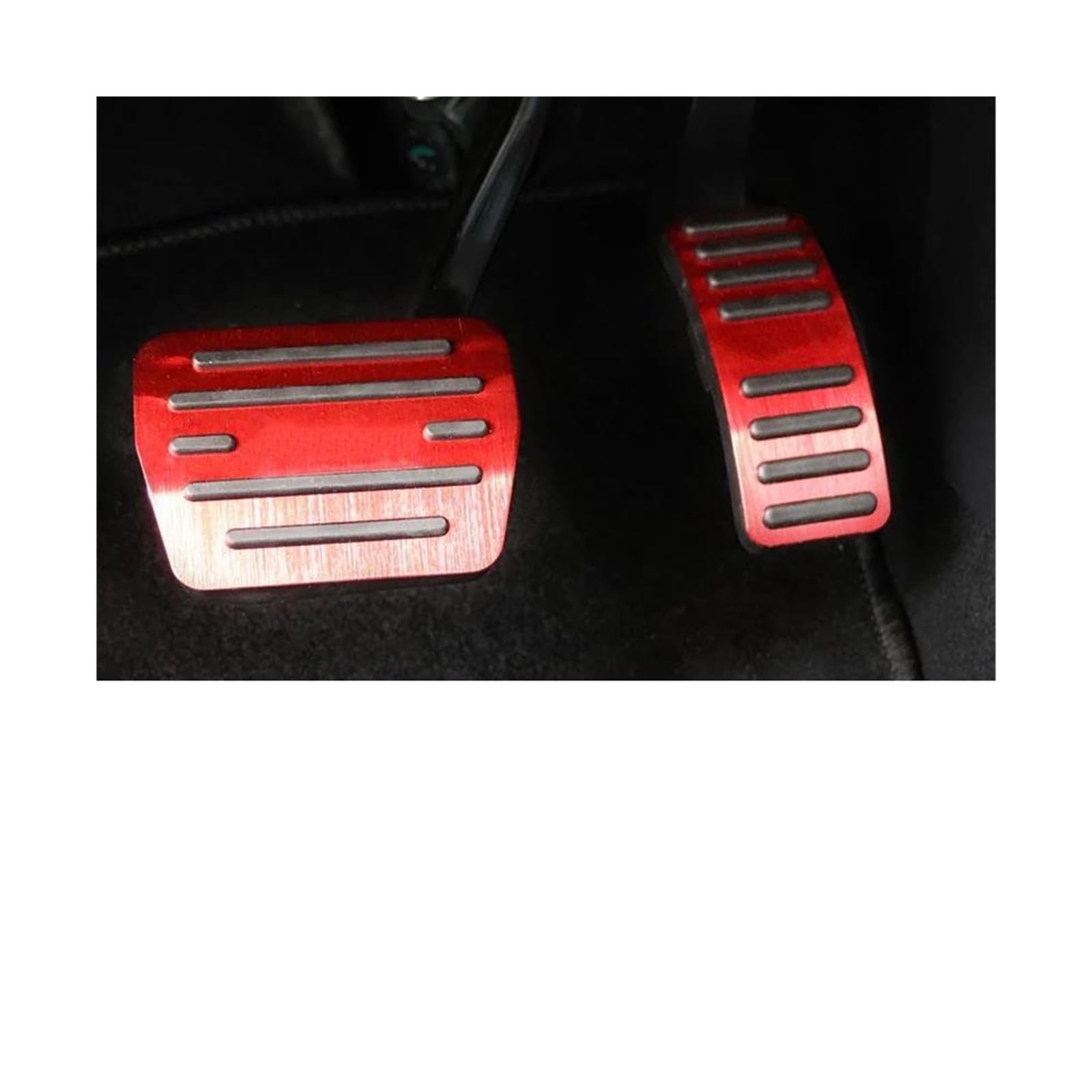 Auto-Pedal-Abdeckung Für Chery Für Tiggo 7 8 Pro Plus Für Tiggo 2 3X 4 5X Für Tiggo7 Für Tiggo8 Max 2016-2022 2023 2024 Auto-Kraftstoffbremspedalabdeckung Bremse Pedalkappen(at Red) von MAMEFVBB