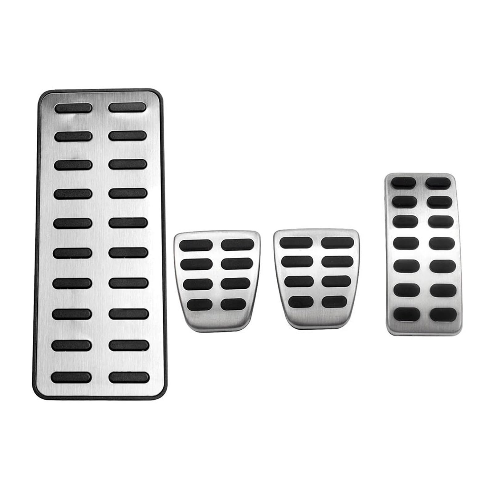 Auto-Pedal-Abdeckung Für Hyundai Für Creta Für Ix25 2017-2020 2021 2022 Edelstahl Auto Gaspedal Gas Bremse Kupplung Pedale Abdeckung rutschfest Bremse Pedalkappen(Footrest and MT) von MAMEFVBB
