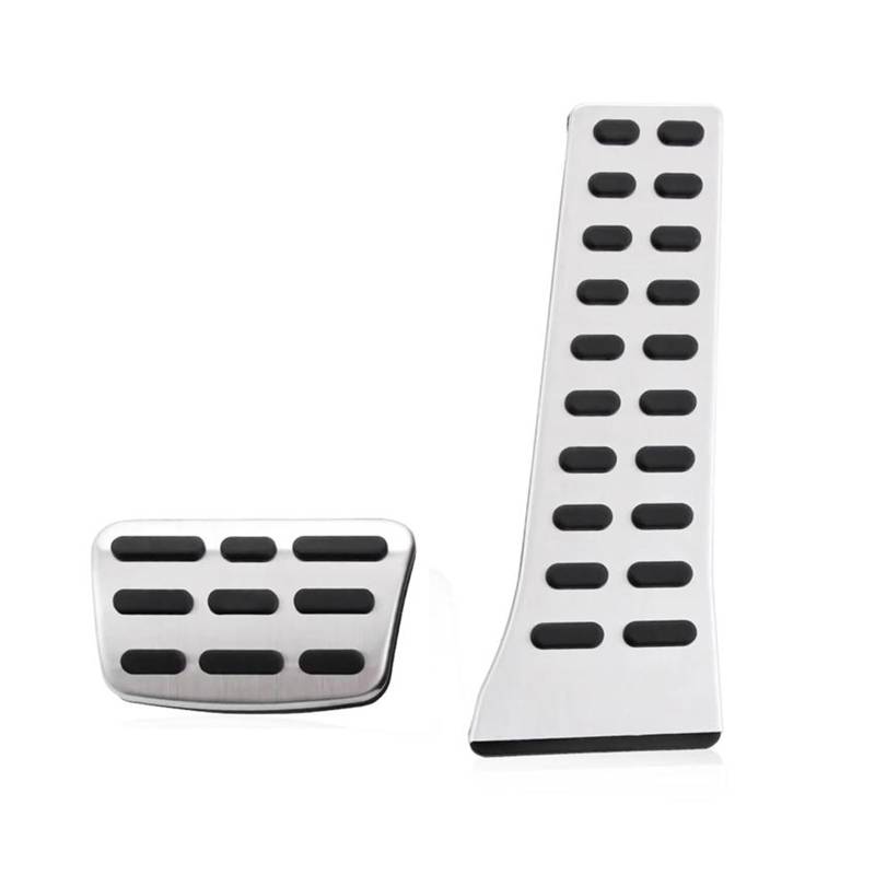 Auto-Pedal-Abdeckung Für Hyundai Für Santa Fe 2022 2021 2020 2019 Auto Fuß Pedal Pad Abdeckung Auto Bremse Kupplung Pedal rutschfeste Bremse Pedalkappen(2 Piece) von MAMEFVBB