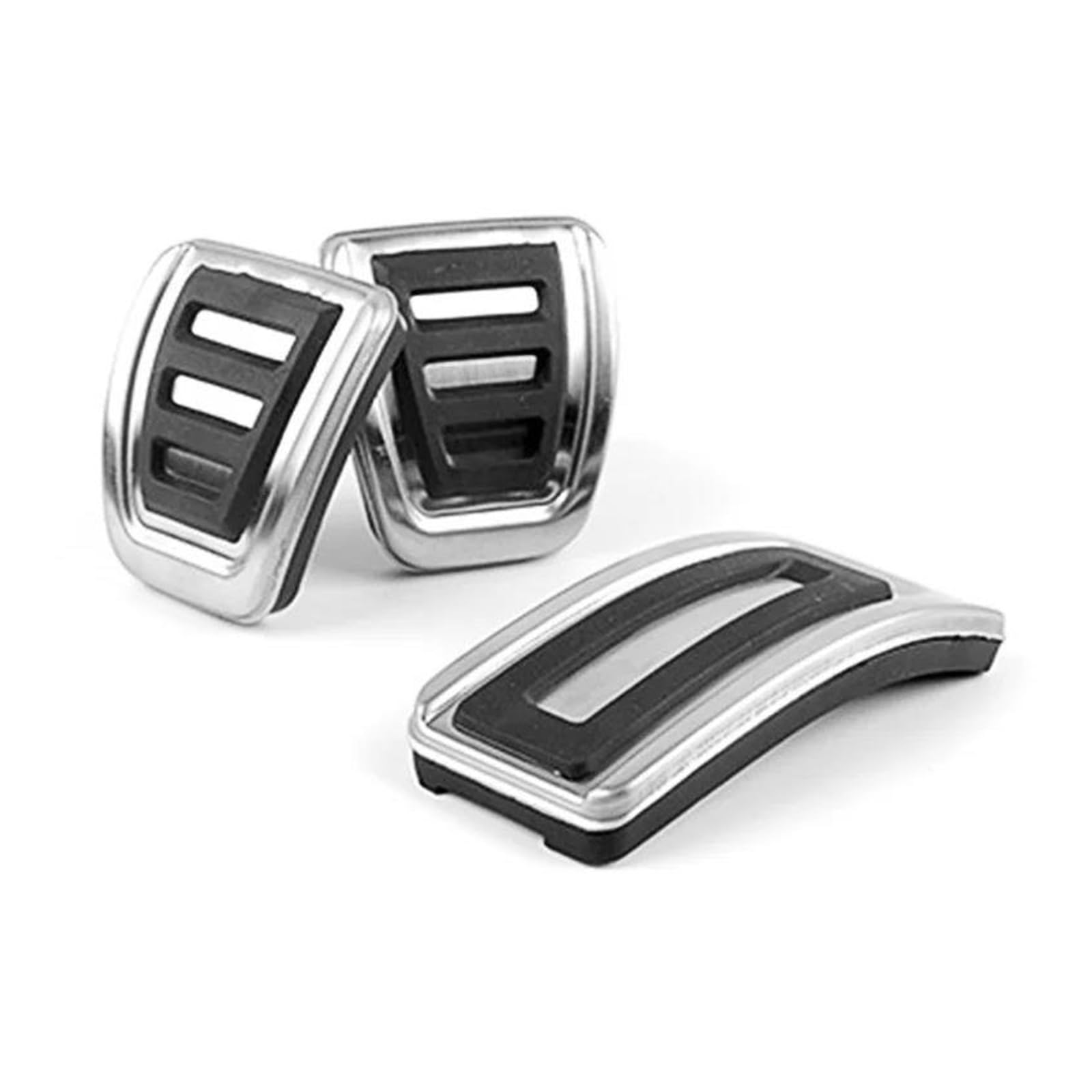 Auto-Pedal-Abdeckung Für Karoq Für Kamiq Für Kodiaq Für Octavia at MT Gaspedal Bremsgas Fußstütze Ruheplatte Zubehör Auto-Styling Bremse Pedalkappen(MT 3piece) von MAMEFVBB