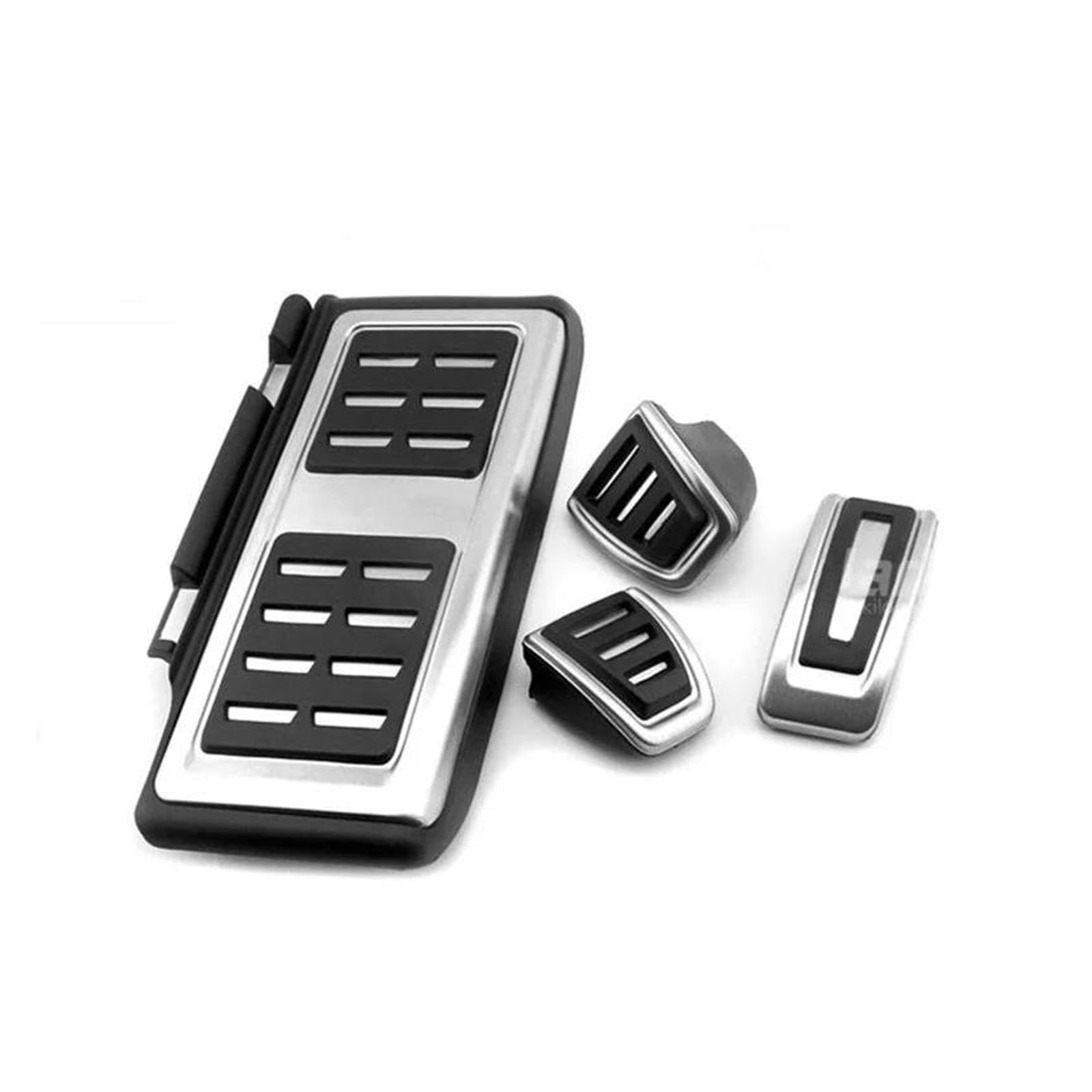 Auto-Pedal-Abdeckung Für Karoq Für Kamiq Für Kodiaq Für Octavia at MT Gaspedal Bremsgas Fußstütze Ruheplatte Zubehör Auto-Styling Bremse Pedalkappen(MT 4piece) von MAMEFVBB