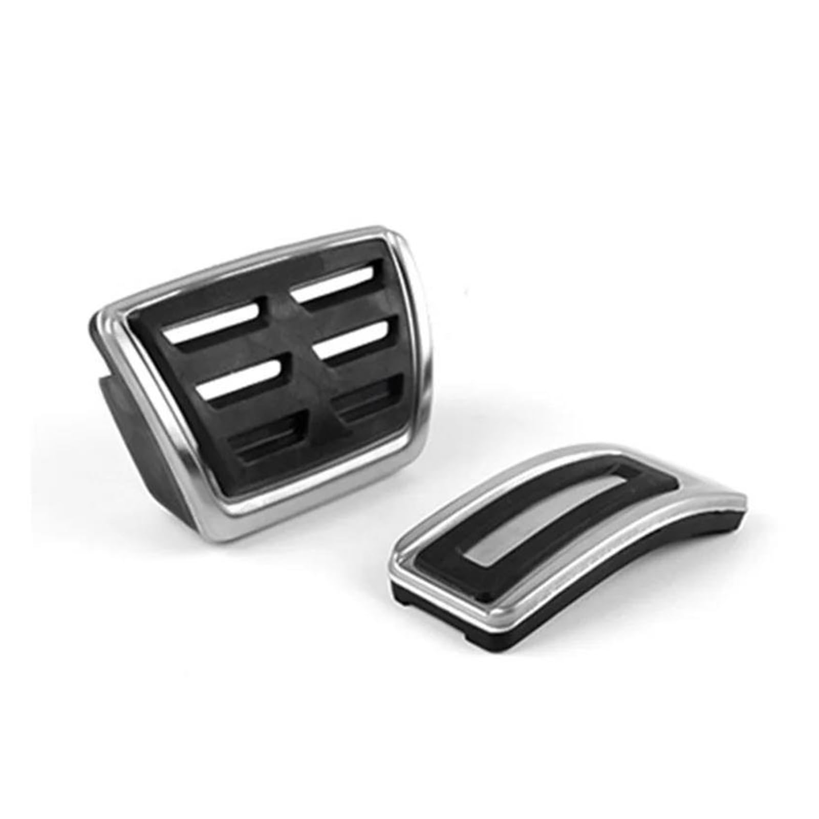 Auto-Pedal-Abdeckung Für Karoq Für Kamiq Für Kodiaq Für Octavia at MT Gaspedal Bremsgas Fußstütze Ruheplatte Zubehör Auto-Styling Bremse Pedalkappen(at 2piece) von MAMEFVBB