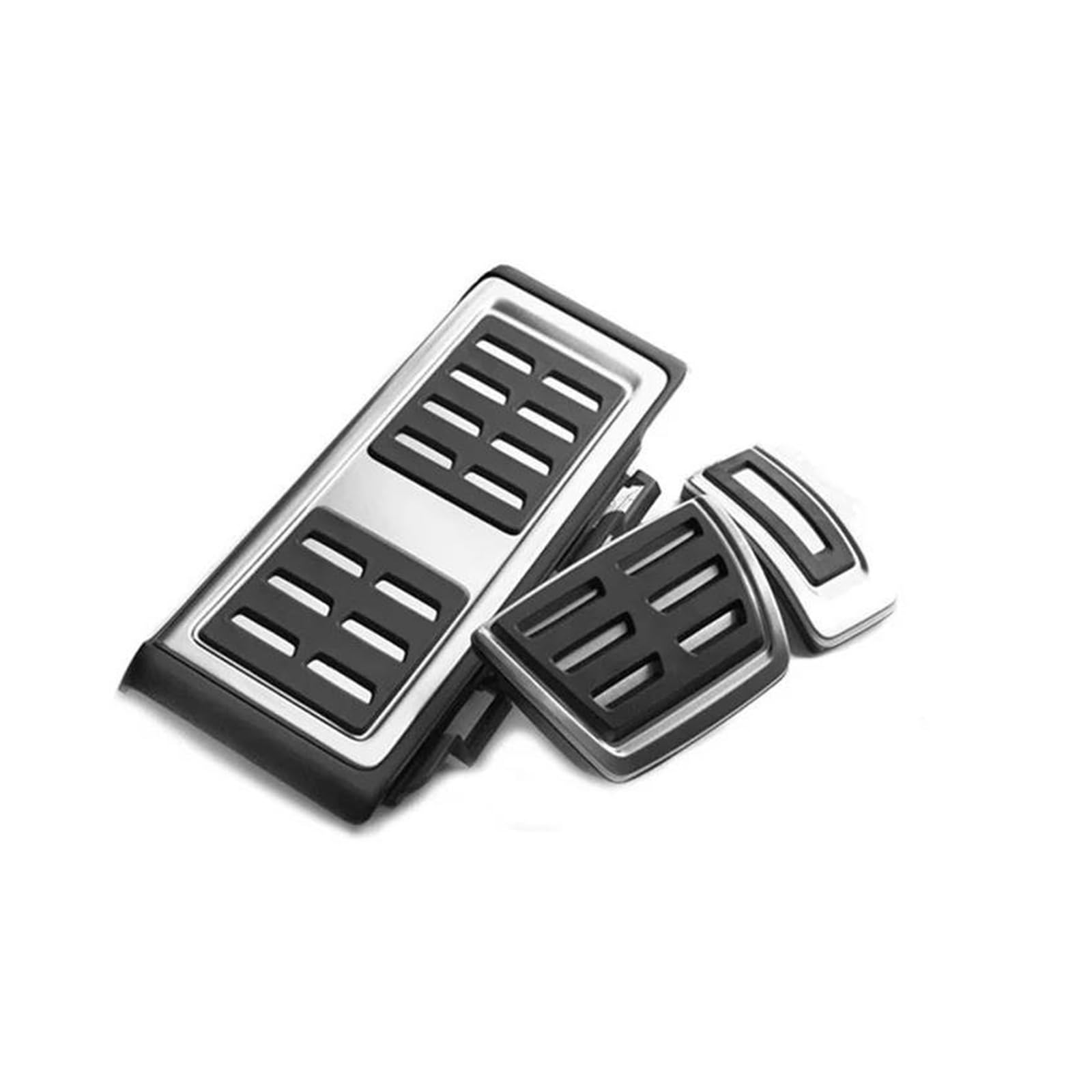 Auto-Pedal-Abdeckung Für Karoq Für Kamiq Für Kodiaq Für Octavia at MT Gaspedal Bremsgas Fußstütze Ruheplatte Zubehör Auto-Styling Bremse Pedalkappen(at 3piece) von MAMEFVBB