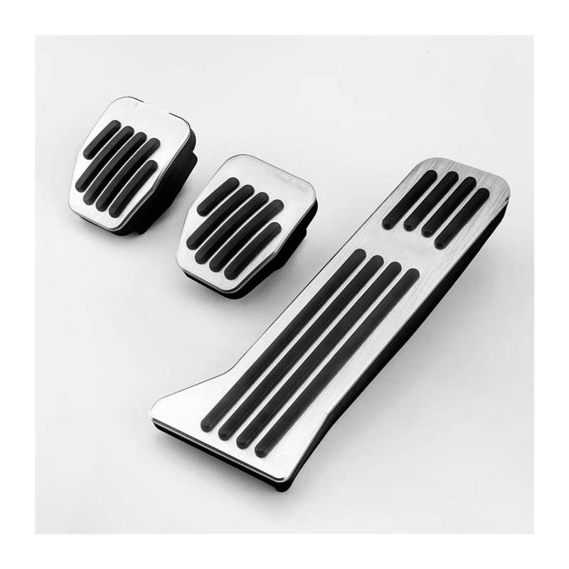 Auto-Pedal-Abdeckung Für Mazda 2 6 Für GJ Für CX-5 Für CX5 Für KE Für KF Für CX8 Für CX9 2014-2019 2020 2021 2022 2023 Auto Kraftstoff Bremspedale Abdeckung Bremse Pedalkappen(MT 3piece Silver) von MAMEFVBB