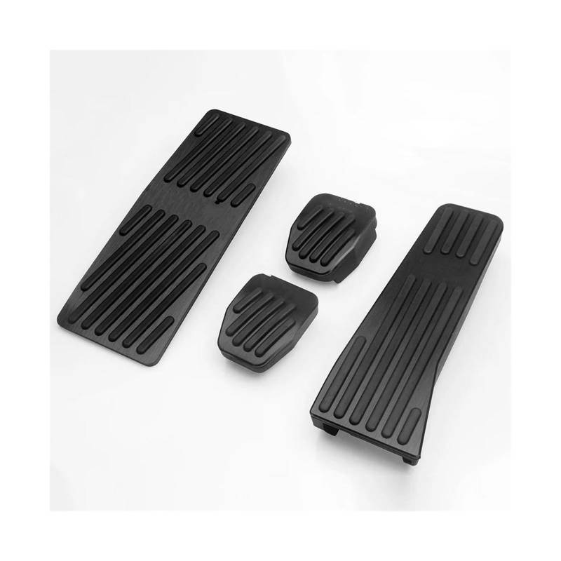Auto-Pedal-Abdeckung Für Mazda 3 Für BP Für CX30 Für CX50 Für CX60 Für MX30 Für MX-30 2019 2020 2021-2024 Auto-Fußstütze Gaspedal Bremspedalabdeckung Bremse Pedalkappen(MT 4piece Black) von MAMEFVBB