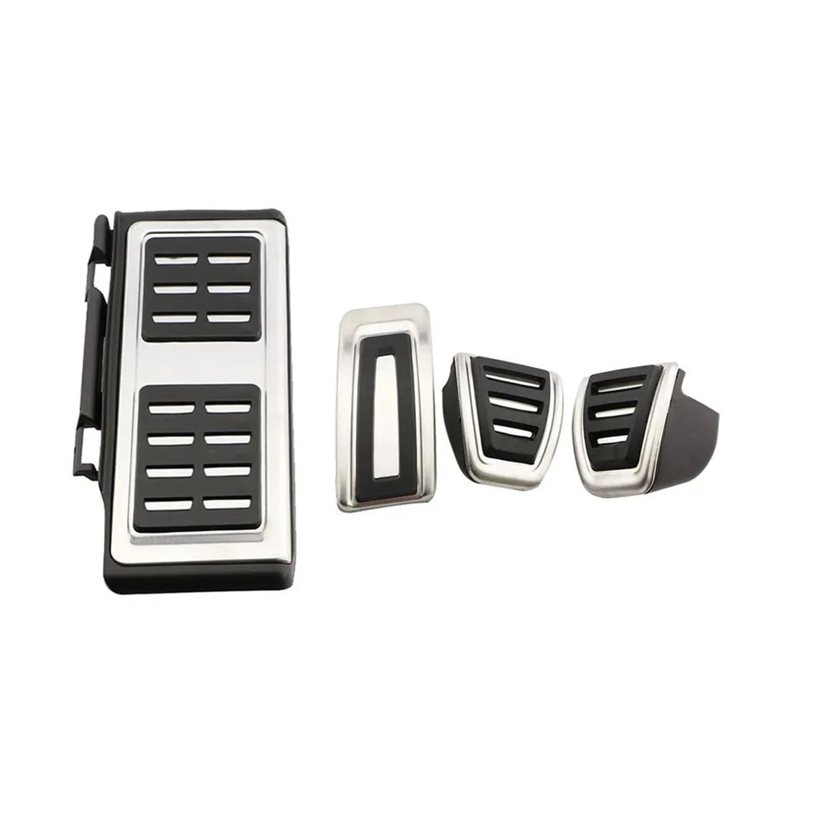 Auto-Pedal-Abdeckung Für Passat Für B8 Für Variant 2016-2023 Für Tiguan Für MK2 Für Allspace 2017-2021 Autopedale Gasbremse Fußstützenpolster Pedalabdeckung Bremse Pedalkappen(MT with Rest) von MAMEFVBB
