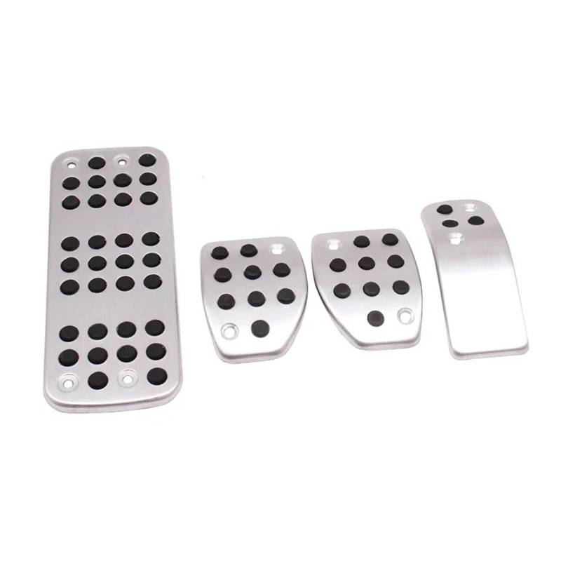 Auto-Pedal-Abdeckung Für Peugeot 207 301 307 208 2008 308 408 Cc Für C3 Für C4 Für DS 3 4 6 Für DS3 Autopedale Gasfußstütze Modifizierte Pedalauflageplatte Bremse Pedalkappen(MT) von MAMEFVBB