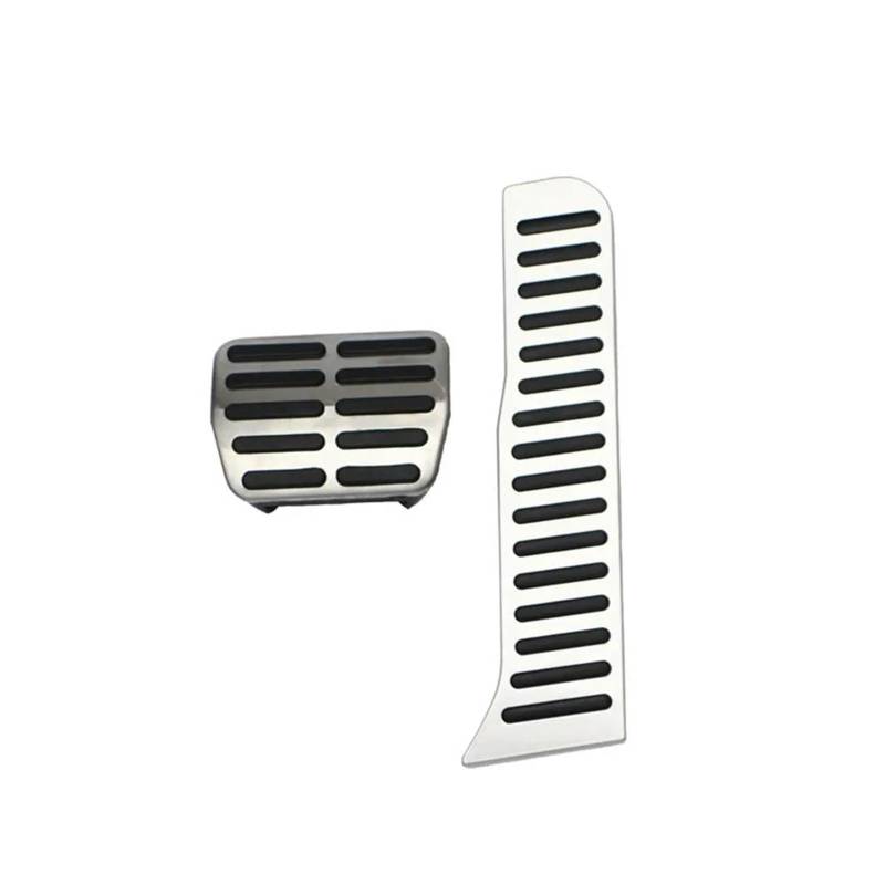 Auto-Pedal-Abdeckung Für Q3 Für MK1 8U 2011 2012 2013 2014-2018 Edelstahl-Autopedale Gaspedalbremse rutschfeste Pedalabdeckung Bremse Pedalkappen(2 Piece) von MAMEFVBB