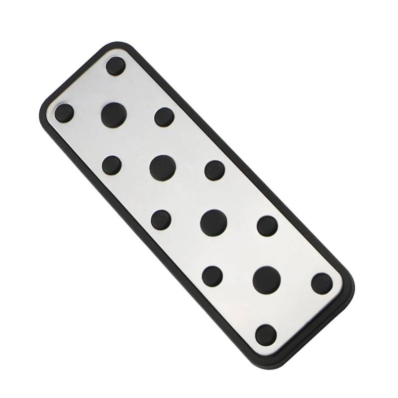 Auto-Pedal-Abdeckung Für Subaru Für Forester 2019 2020 2021 Edelstahl Auto Pedale Fußstütze Pad Auto Gas Kraftstoff Bremse Fußstütze Pedal Abdeckung Bremse Pedalkappen(1piece Rest Pedal) von MAMEFVBB
