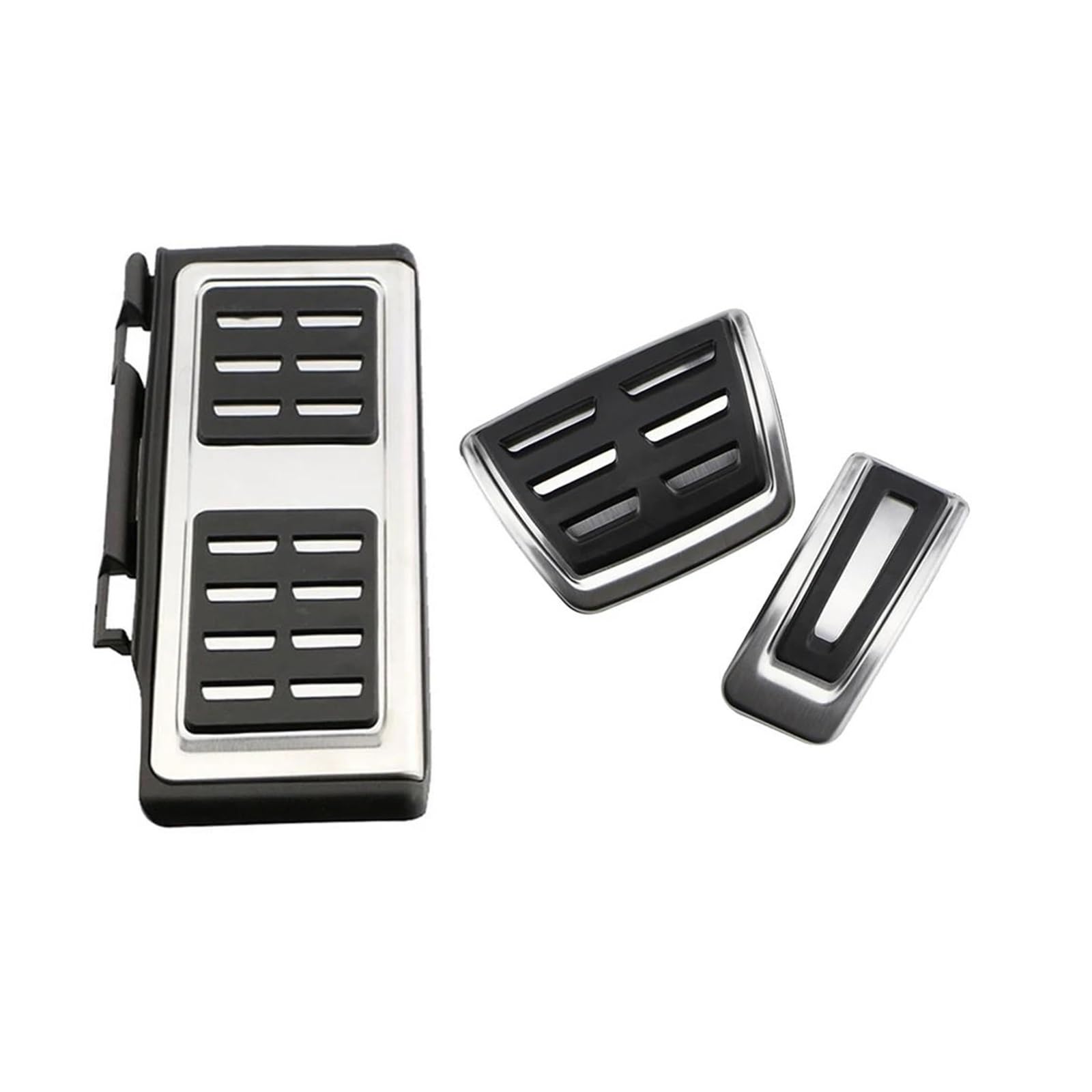 Auto-Pedal-Abdeckung Für VW Für Tiguan Für MK2 Für Allspace 2017 2018 2019 2020 2021 at MT Autopedalabdeckung Gasbremspedale Fußstützenpolster Bremse Pedalkappen(at with Rest) von MAMEFVBB