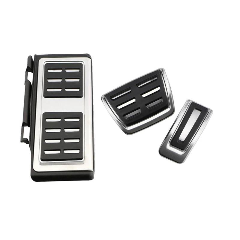 Auto-Pedal-Abdeckung Für VW Für Tiguan Für MK2 Für Allspace 2017 2018 2019 2020 2021 at MT Autopedalabdeckung Gasbremspedale Fußstützenpolster Bremse Pedalkappen(at with Rest) von MAMEFVBB