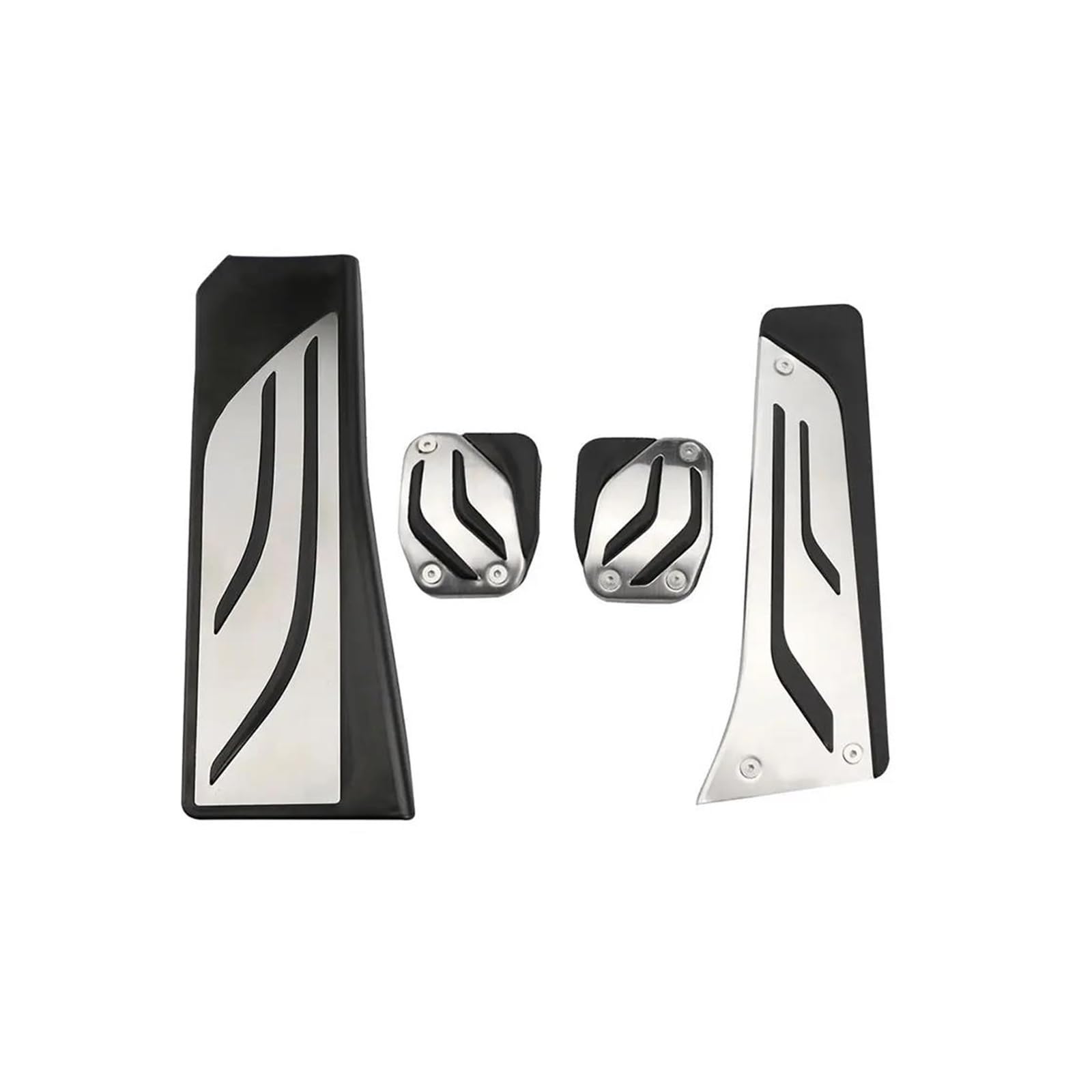 Auto-Pedal-Abdeckung Für X3 Für F25 2011-2017 Für X4 Für F26 2014-2017 Autopedale LHD Kraftstoff Gas Bremse Kupplung Fußstütze Totpedal Pad Abdeckung Bremse Pedalkappen(MT with Rest) von MAMEFVBB