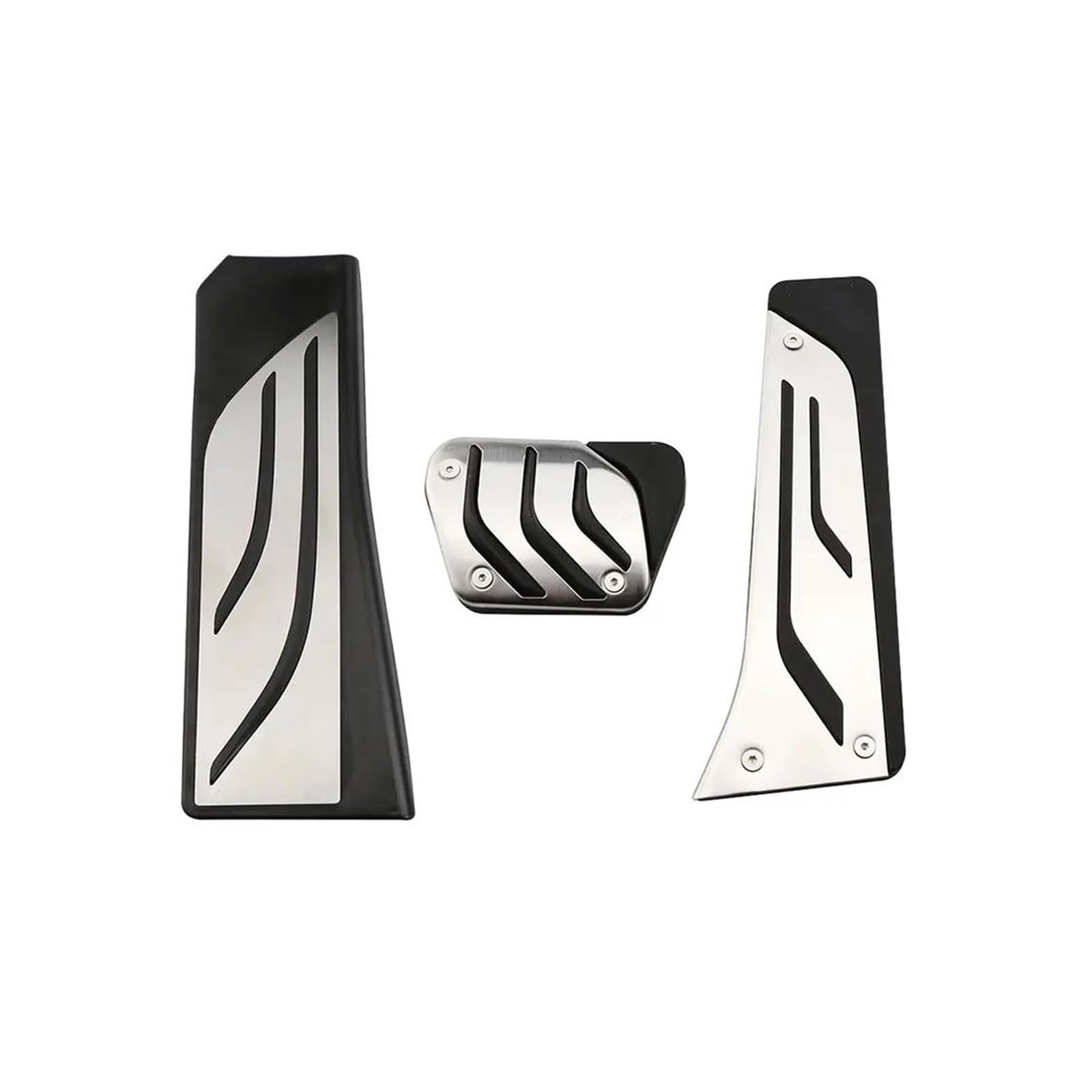 Auto-Pedal-Abdeckung Für X3 Für F25 2011-2017 Für X4 Für F26 2014-2017 Autopedale LHD Kraftstoff Gas Bremse Kupplung Fußstütze Totpedal Pad Abdeckung Bremse Pedalkappen(at with Rest) von MAMEFVBB