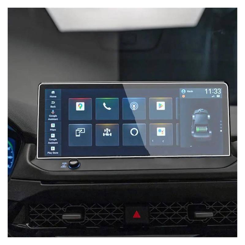 Navigation Bildschirm Schutz 12,3 Zoll Für Accord Für Hybrid 2023 LCD Auto Radio GPS Navigation Gehärtetem Glas Screen Protector Innen Zubehör GPS Glas Schutzfolie von MAMEFVBB