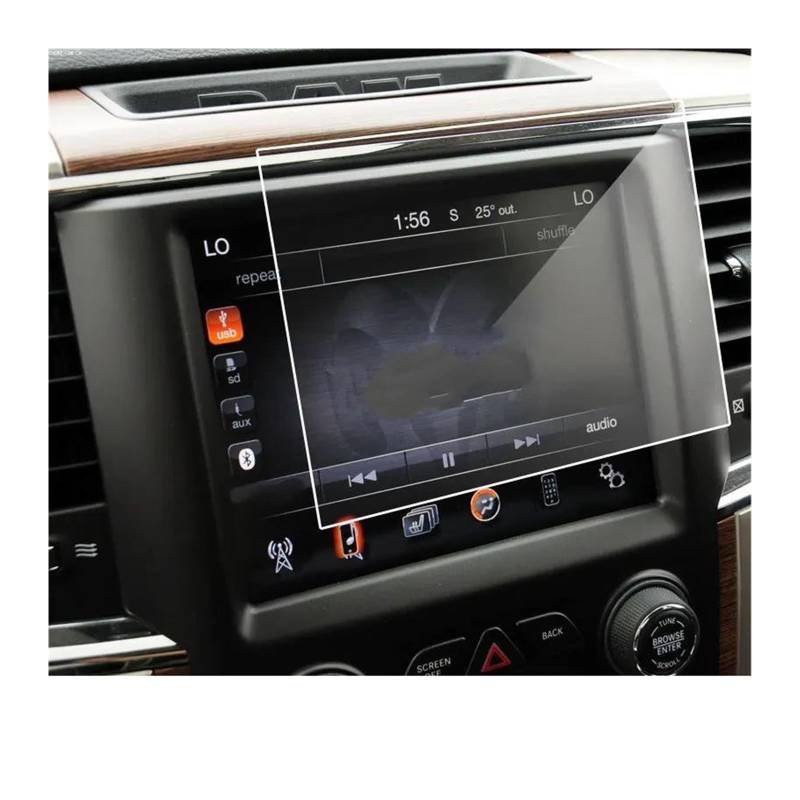 Navigation Bildschirm Schutz 8,4 Zoll Für Dodge Für Ram 1500 2500 3500 Für Uconnect 2013-2018 GPS Navigation Auto Gehärtetes Glas Screen Protector GPS Glas Schutzfolie von MAMEFVBB