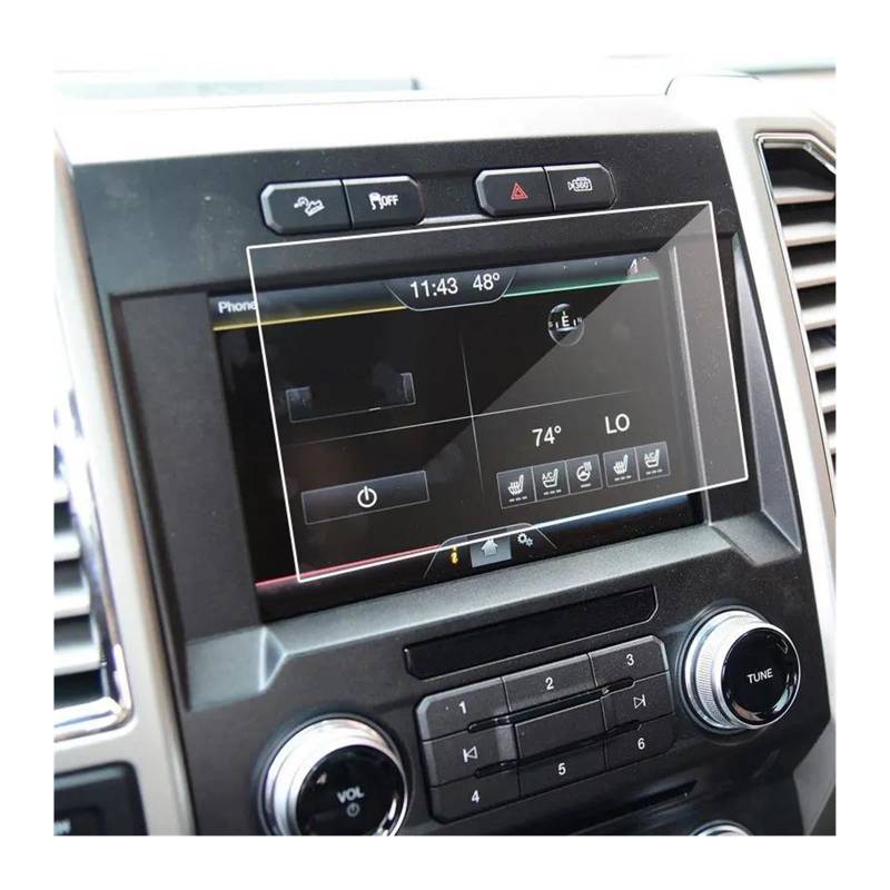 Navigation Bildschirm Schutz 8 Zoll Für Ford Für F150 Für F250 Für F350 Für F450 Für Rand Für Ranger Für Mustang 15-19 GPS-Displayschutzfolie Aus Gehärtetem Glas GPS Glas Schutzfolie von MAMEFVBB