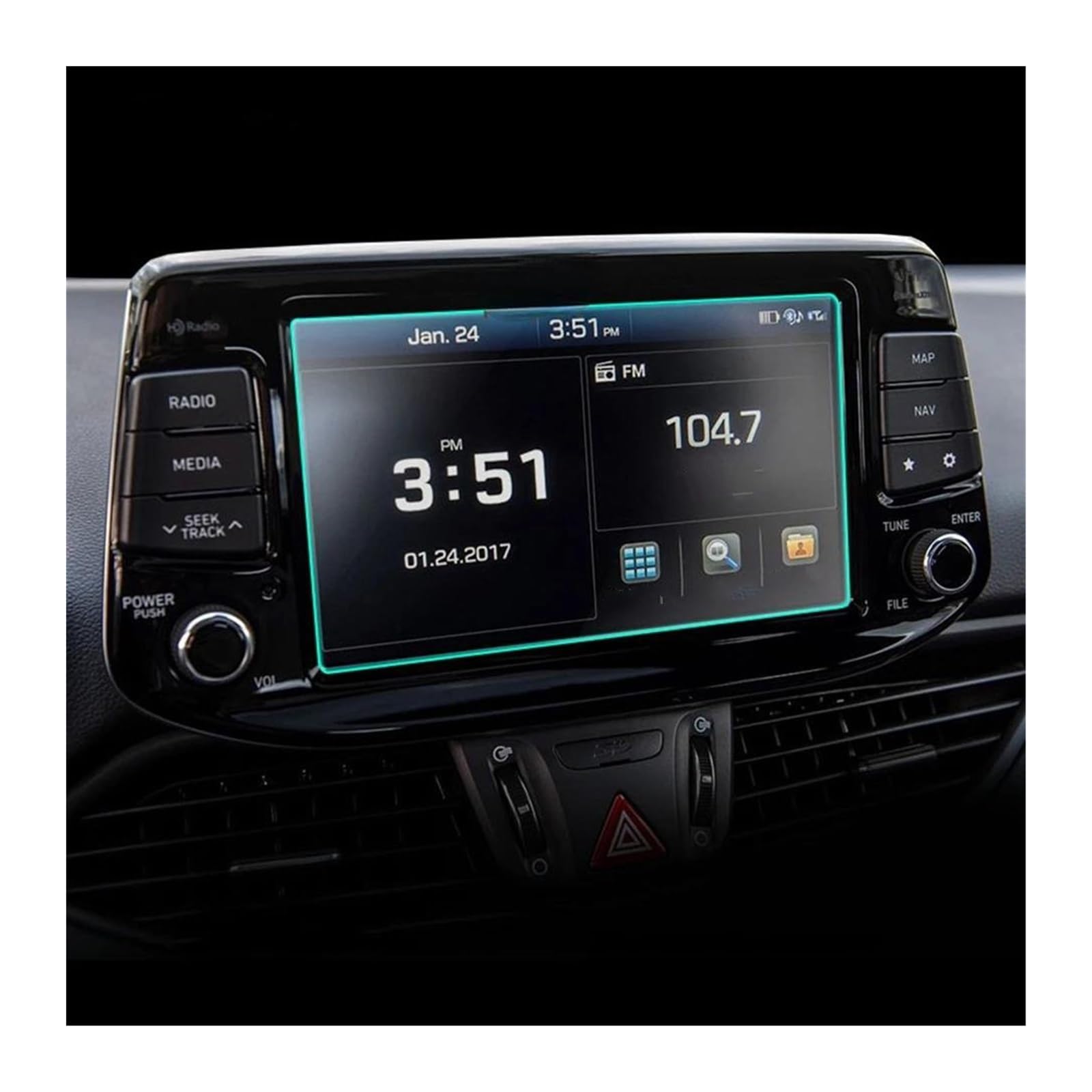 Navigation Bildschirm Schutz 8 Zoll Für Hyundai Für I30 Für Fastback N 2018 19 2020 Auto GPS-Navigation Schutzhülle Aus Gehärtetem Glas Displayschutzfolie Anti-Kratzer GPS Glas Schutzfolie Navigation Bildschirm Schutz 8 Zoll Für Hyundai Für I30 Für Fastback N 2018 19 2020 Auto GPS-Navigation Schutzhülle Aus Gehärtetem Glas Displayschutzfolie Anti-Kratzer GPS Glas Schutzfolie von MAMEFVBB