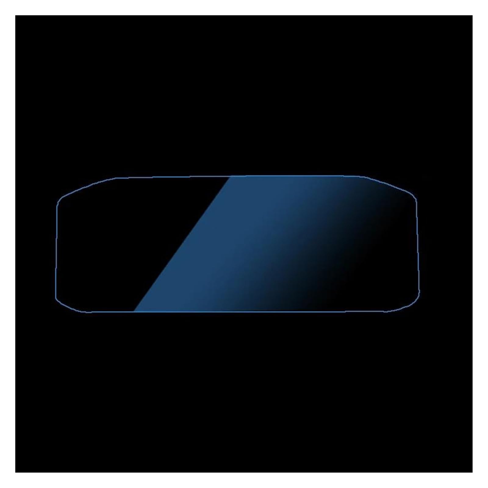 Navigation Bildschirm Schutz Auto Dashboard Monitor Film Screen Protector Film Für VW Für Tiguan Für Mk2 Für Allspace Für Atlas 2020 2021 2022 GPS Glas Schutzfolie(Blue Light) von MAMEFVBB