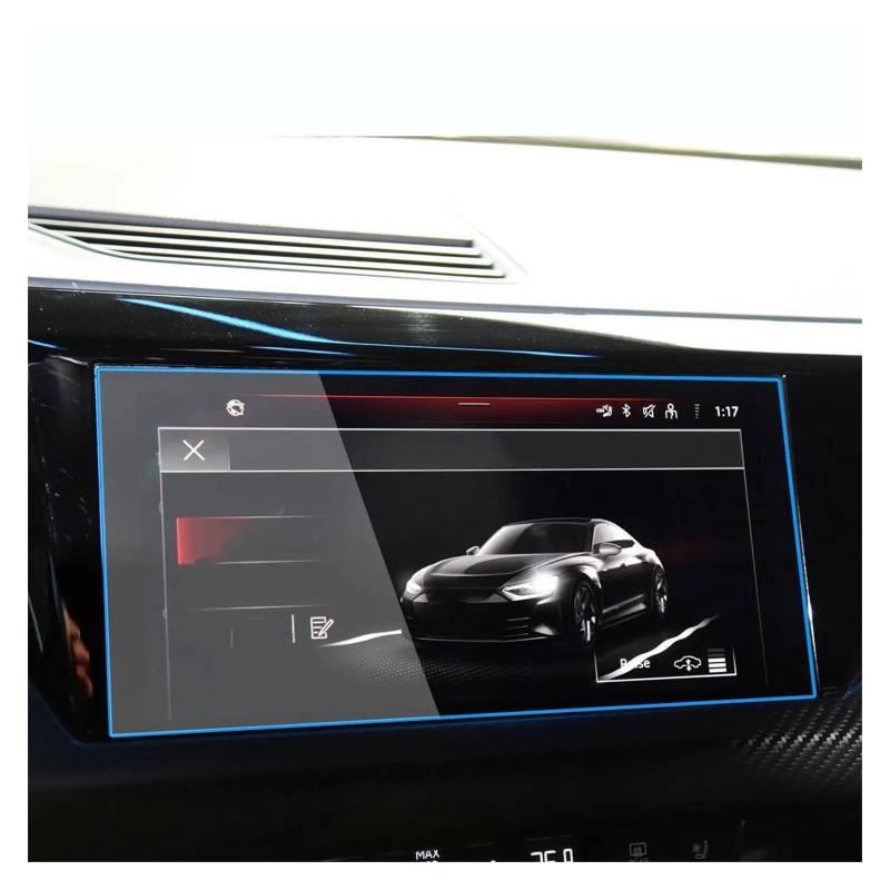Navigation Bildschirm Schutz Auto GPS Navigation Dashboard LCD Bildschirm Gehärtetes Glas Schutz Film Innen Für RS Für E-tron Für GT 2022 2023 GPS Glas Schutzfolie(GPS) von MAMEFVBB