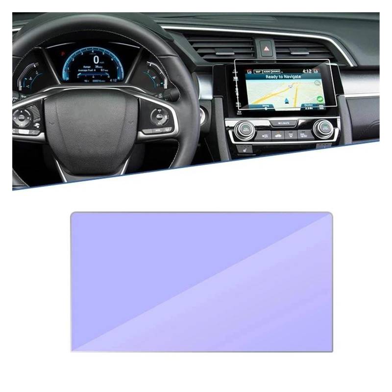 Navigation Bildschirm Schutz Auto Navigation GPS Anti-Fingerprin Volle Film Screen Protector Gehärtetem Glas Für Civic 10 Für MK10 Für FC Für FK 2018-2021 GPS Glas Schutzfolie von MAMEFVBB