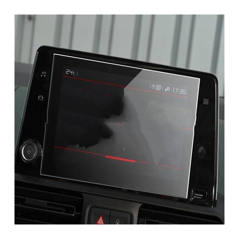 Navigation Bildschirm Schutz Für Citroen Für Berlingo 2019 Autoradio GPS Navigation Gehärtetes Glas Displayschutzfolie Innenzubehör GPS Glas Schutzfolie von MAMEFVBB
