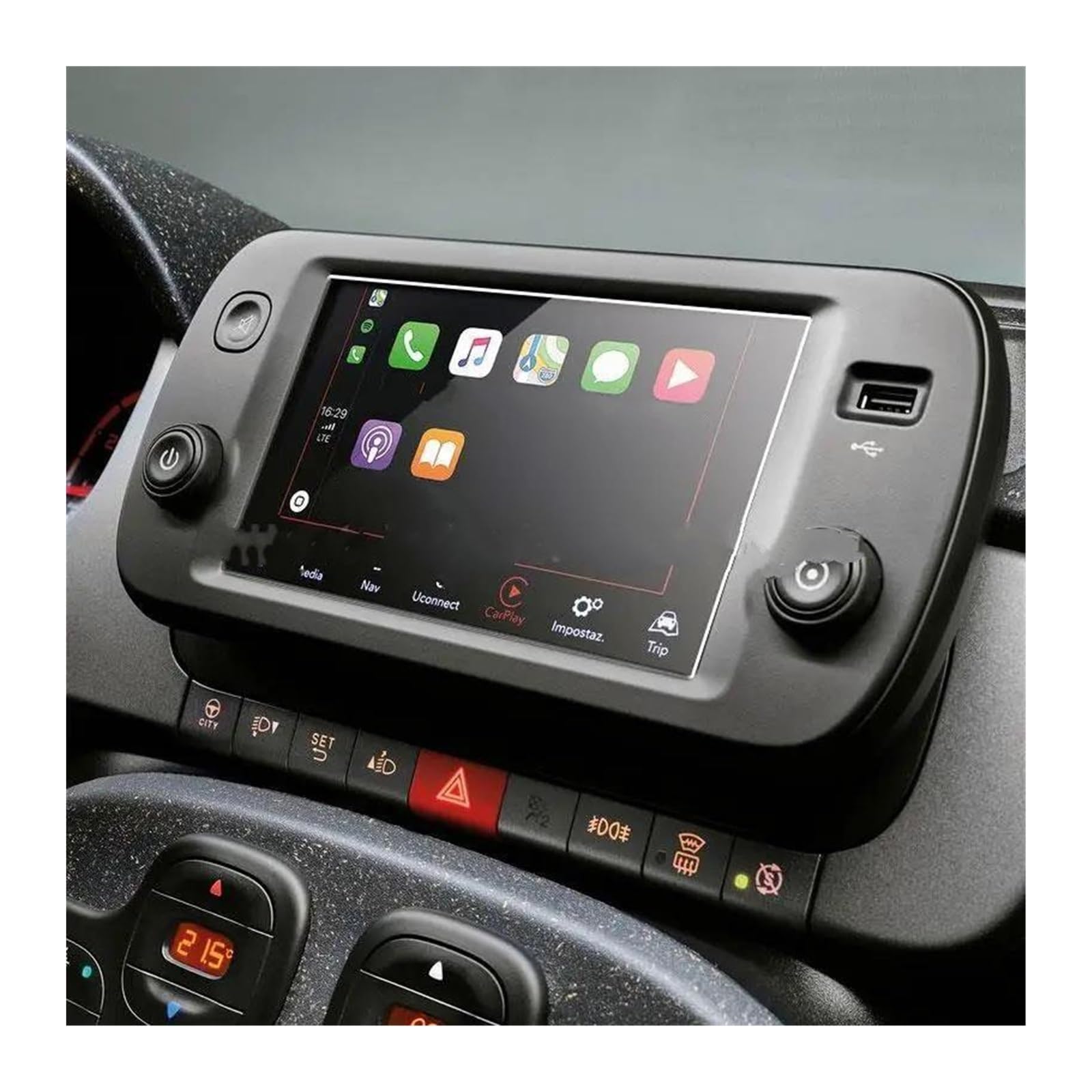 Navigation Bildschirm Schutz Für FIAT Für Panda 2021 7 Zoll Auto Radio GPS Navigation Gehärtetem Glas Screen Protector Film Innen Zubehör GPS Glas Schutzfolie Navigation Bildschirm Schutz Für FIAT Für Panda 2021 7 Zoll Auto Radio GPS Navigation Gehärtetem Glas Screen Protector Film Innen Zubehör GPS Glas Schutzfolie von MAMEFVBB