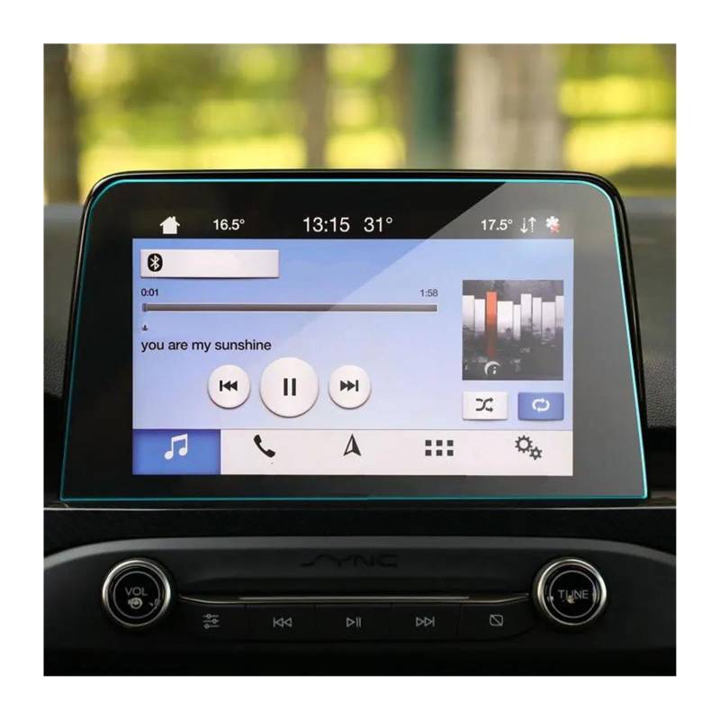 Navigation Bildschirm Schutz Für Ford Für Fokus Für Mk4 Für Sync3 2019 Auto GPS Navigation Gehärtetem Glas Screen Protector Stahl Schutz Film GPS Glas Schutzfolie von MAMEFVBB