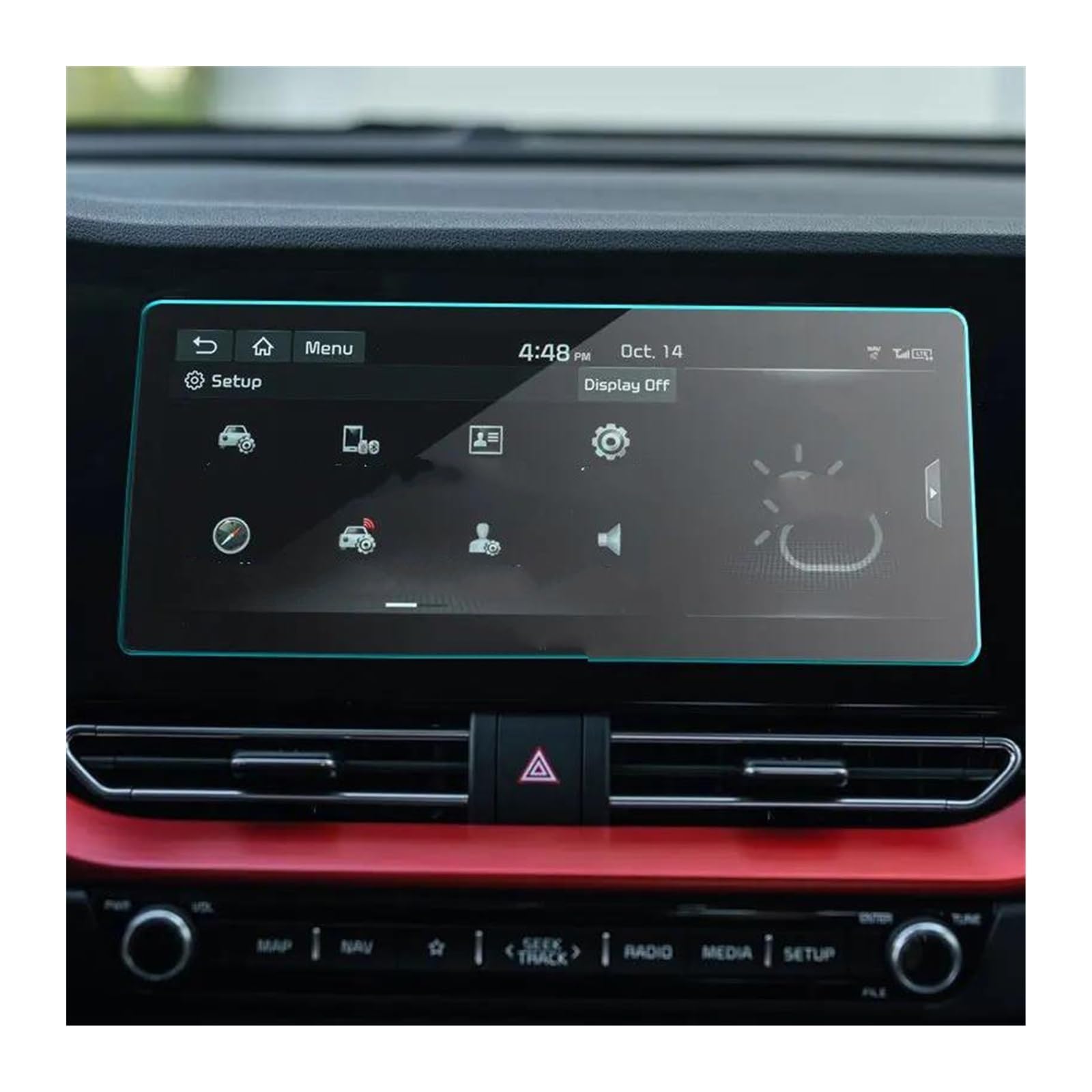 Navigation Bildschirm Schutz Für Kia Für NIRO 2020 2021 10,25 Zoll Auto Navigation Gehärtetem Glas Film Touch Screen Protector Auto Innen Zubehör GPS Glas Schutzfolie Navigation Bildschirm Schutz Für Kia Für NIRO 2020 2021 10,25 Zoll Auto Navigation Gehärtetem Glas Film Touch Screen Protector Auto Innen Zubehör GPS Glas Schutzfolie von MAMEFVBB