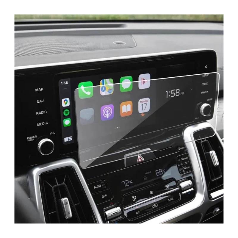 Navigation Bildschirm Schutz Für Kia Für Sorento Für 4th Für Gen 2021 2022 10,25 Zoll Auto GPS Navigation Ausgeglichenes Glas Display-schutzfolie Innen GPS Glas Schutzfolie von MAMEFVBB