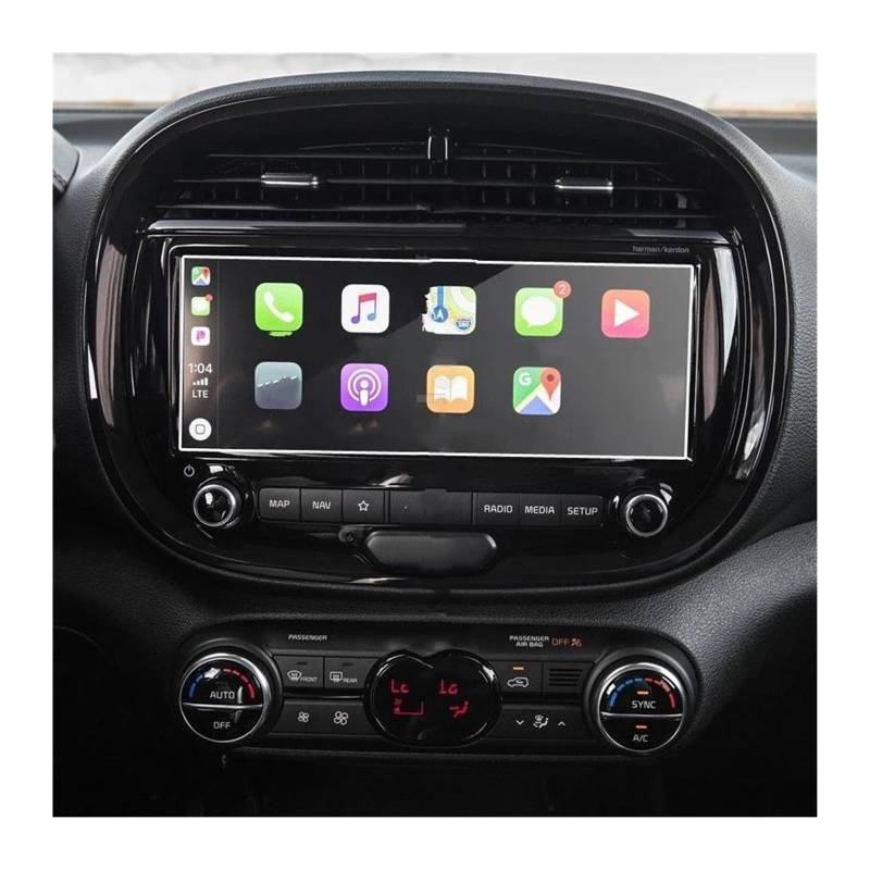 Navigation Bildschirm Schutz Für Kia Für Soul Für Booster Für EV 2020 2021 10,25 Zoll Auto Navigation Gehärtetem Glas Schutz Screen Protector GPS Glas Schutzfolie von MAMEFVBB