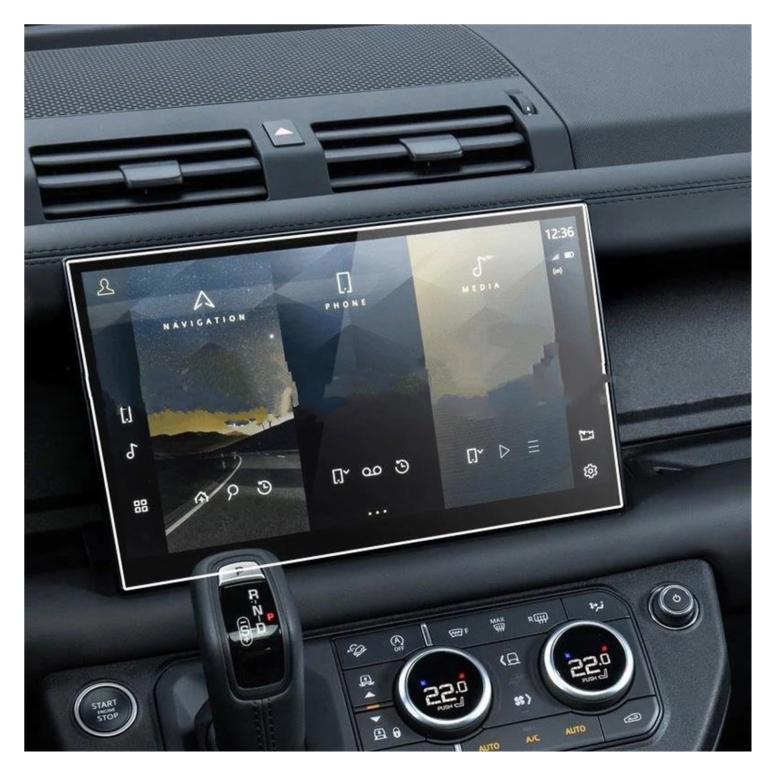 Navigation Bildschirm Schutz Für Land Für Rover Für Defender 2022 Auto Radio GPS Navigation Gehärtetem Glas Screen Protector Display Bildschirm Zubehör GPS Glas Schutzfolie Navigation Bildschirm Schutz Für Land Für Rover Für Defender 2022 Auto Radio GPS Navigation Gehärtetem Glas Screen Protector Display Bildschirm Zubehör GPS Glas Schutzfolie von MAMEFVBB