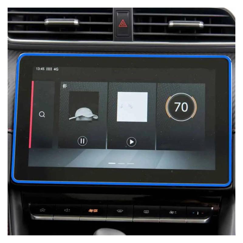 Navigation Bildschirm Schutz Für MG Für ZS Für EV 2022 10,1 Zoll Auto Radio GPS Gehärtetem Glas Screen Protector Film Navigation Innen Zubehör GPS Glas Schutzfolie von MAMEFVBB