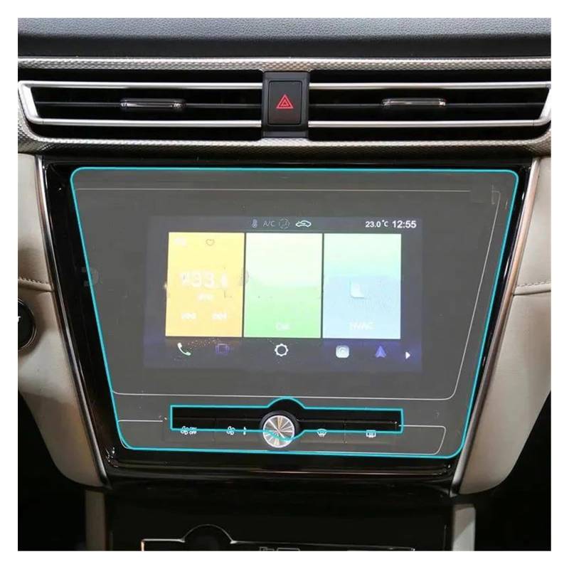 Navigation Bildschirm Schutz Für MG5 Für MG 5 2020 2021 10,1 Zoll Auto Radio GPS Navigation Gehärtetem Glas Screen Protector Film GPS Glas Schutzfolie von MAMEFVBB