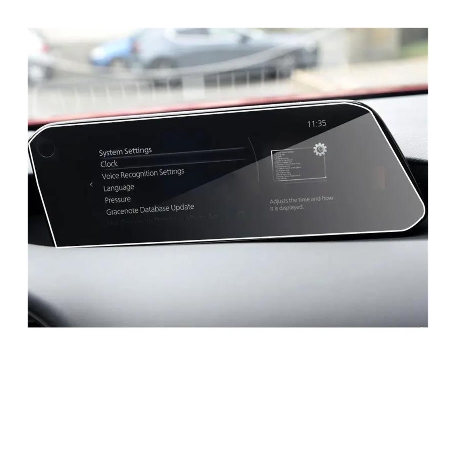 Navigation Bildschirm Schutz Für Mazda 3 Für Axela 2019 2020 GPS NavigationTempered Glas Screen Protector PET Film Instrument Dashboard Schutz GPS Glas Schutzfolie von MAMEFVBB