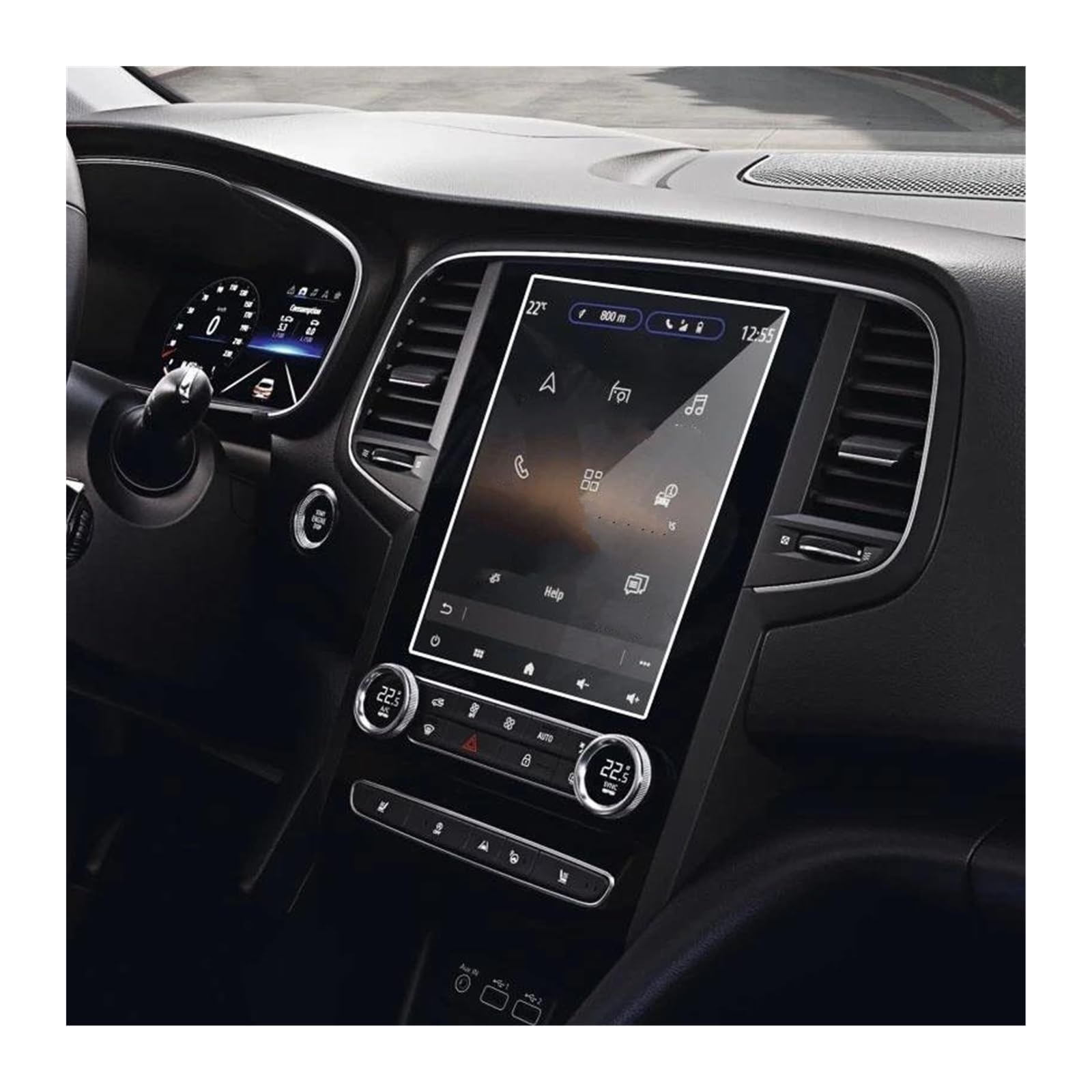 Navigation Bildschirm Schutz Für Megane 2020 Auto Navigation Gehärtetes Glas Film Screen Protector Auto Innen Zubehör GPS Glas Schutzfolie Navigation Bildschirm Schutz Für Megane 2020 Auto Navigation Gehärtetes Glas Film Screen Protector Auto Innen Zubehör GPS Glas Schutzfolie von MAMEFVBB