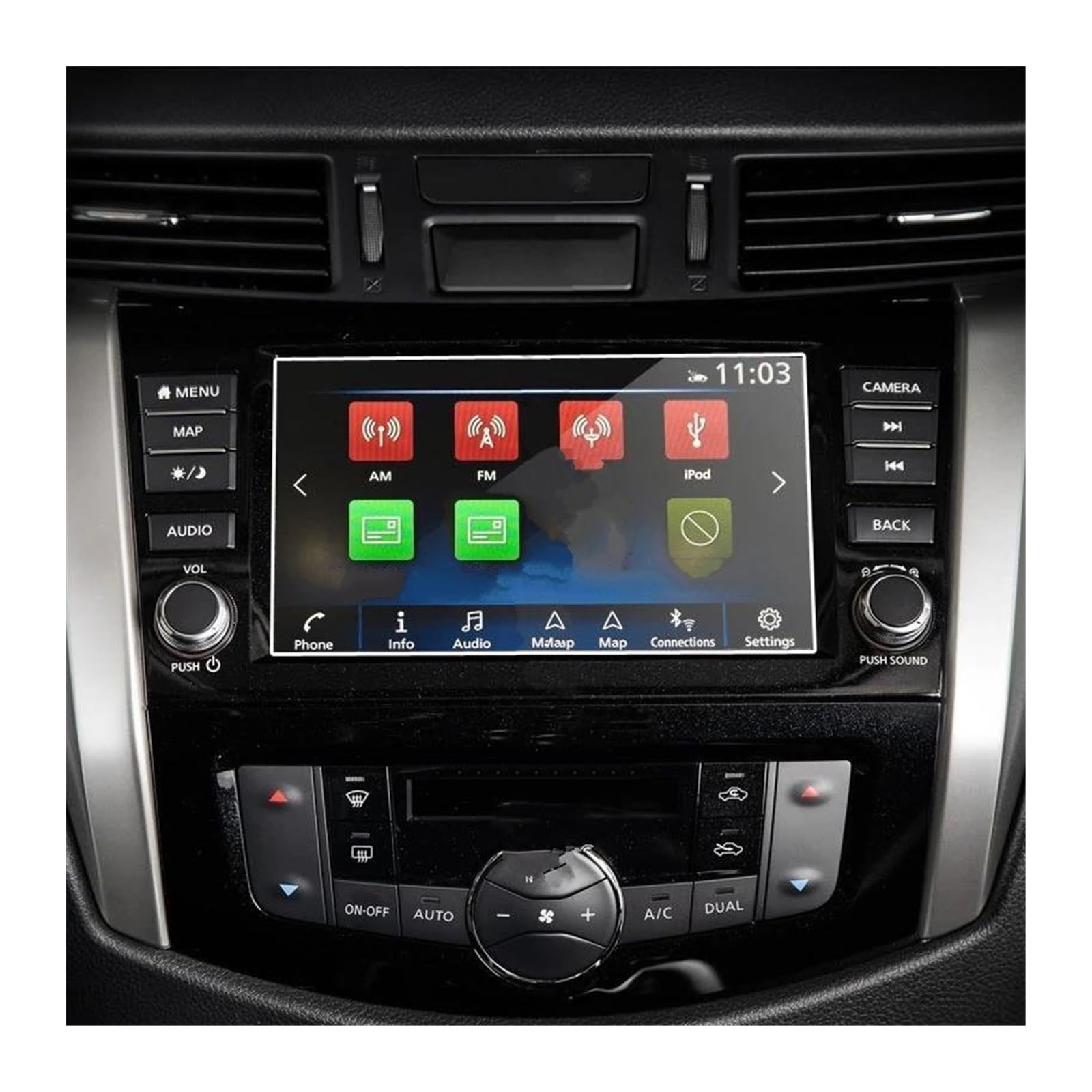 Navigation Bildschirm Schutz Für Nissan Für Navara 2021 Auto Radio GPS Navigation Gehärtetem Glas Screen Protector Film Innen Zubehör GPS Glas Schutzfolie Navigation Bildschirm Schutz Für Nissan Für Navara 2021 Auto Radio GPS Navigation Gehärtetem Glas Screen Protector Film Innen Zubehör GPS Glas Schutzfolie von MAMEFVBB