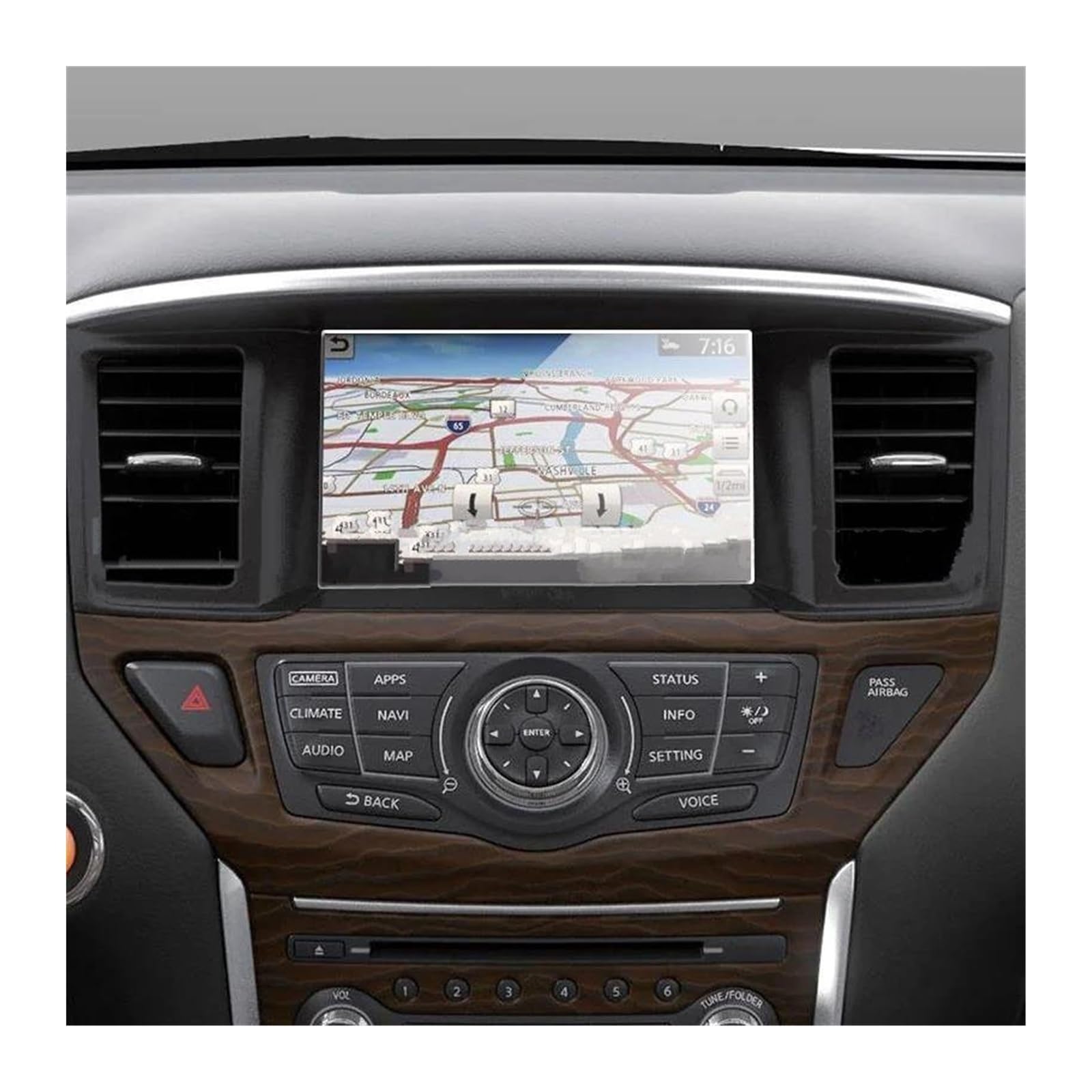Navigation Bildschirm Schutz Für Nissan Für Pathfinder 2018-2020 Gehärtetem Glas Schutz Film Auto Navigation Screen Protector Display Film Auto Innen GPS Glas Schutzfolie Navigation Bildschirm Schutz Für Nissan Für Pathfinder 2018-2020 Gehärtetem Glas Schutz Film Auto Navigation Screen Protector Display Film Auto Innen GPS Glas Schutzfolie von MAMEFVBB