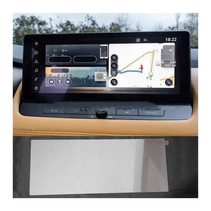 Navigation Bildschirm Schutz Für Nissan Für Qashqai Für J11 Für X-Trail 2021 2022 12,3 Zoll Auto Radio GPS Navigation Gehärtetem Glas Screen Protector Film GPS Glas Schutzfolie(GPS) von MAMEFVBB