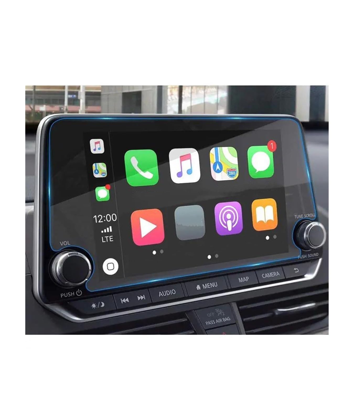 Navigation Bildschirm Schutz Für Nissan Für Sentra 2022 Für Rogue S Für SL Für SV Navigation Screen Protector Gehärtetem Glas Touch Screen Schutz GPS Glas Schutzfolie von MAMEFVBB