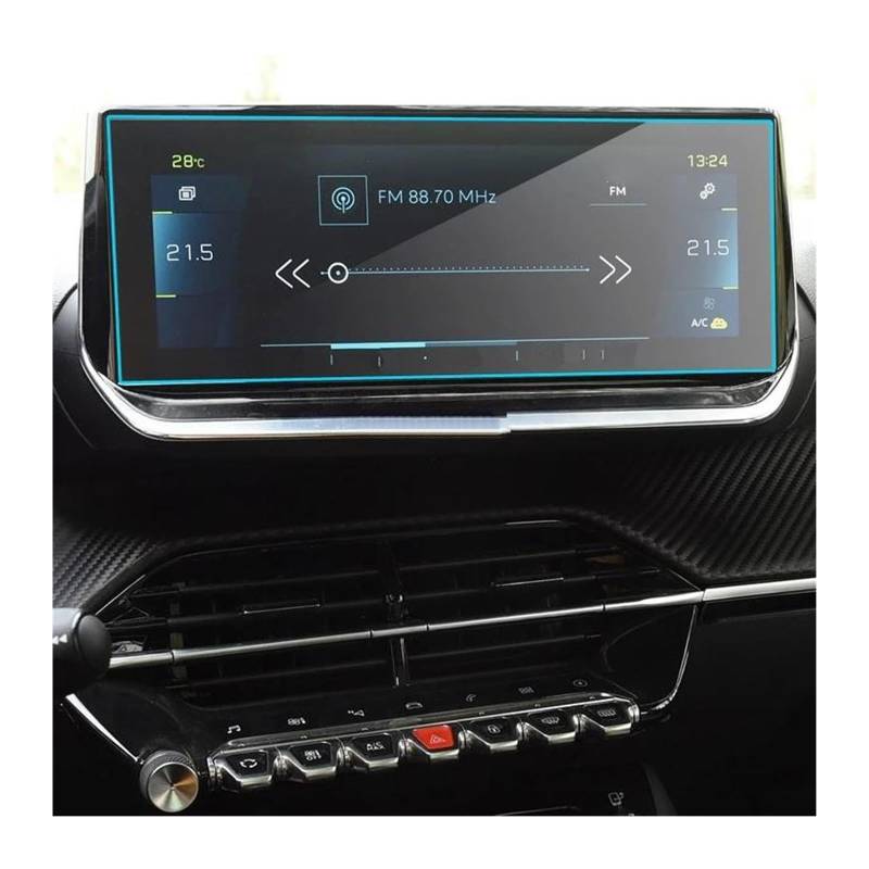 Navigation Bildschirm Schutz Für Peugeot 2008 Für E2008 Für E-2008 2020 10,25 Zoll Auto GPS Navigation Display-schutzfolie Gehärtetes Glas Displayschutzfolie GPS Glas Schutzfolie von MAMEFVBB