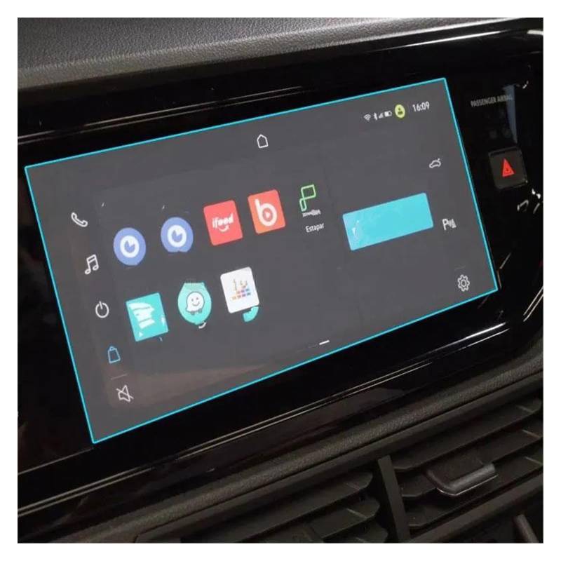 Navigation Bildschirm Schutz Für VW Für Nivus 2021 2022 10,1 Zoll Auto Radio GPS Navigation Gehärtetem Glas Screen Protector Film Interior Center Konsole GPS Glas Schutzfolie von MAMEFVBB