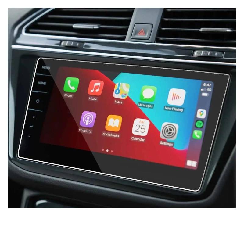 Navigation Bildschirm Schutz Für VW Für Tiguan 2021 2022 9,2 Zoll Auto Infotainment GPS Navigation Gehärtetes Glas Displayschutzfolie Radio GPS Glas Schutzfolie von MAMEFVBB