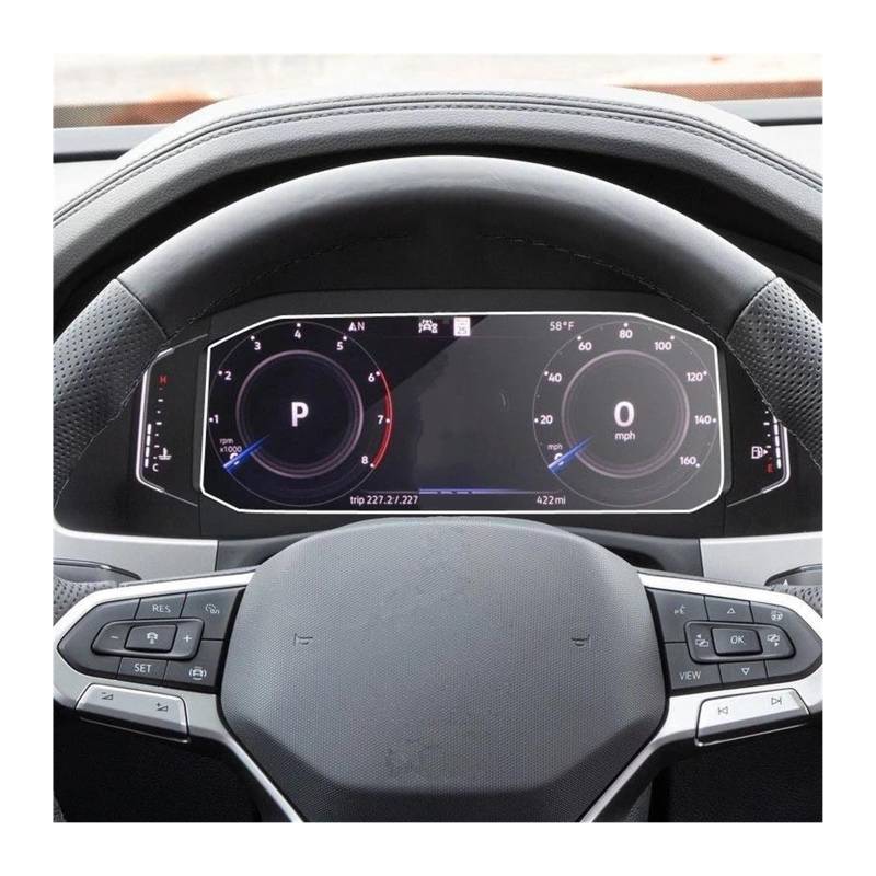 Navigation Bildschirm Schutz Für VW Für Tiguan Für Atlas 2018 2019 2020 Gehärtetes Glas Auto Dashboard-Monitor Film Screen Protector Innen GPS Glas Schutzfolie von MAMEFVBB