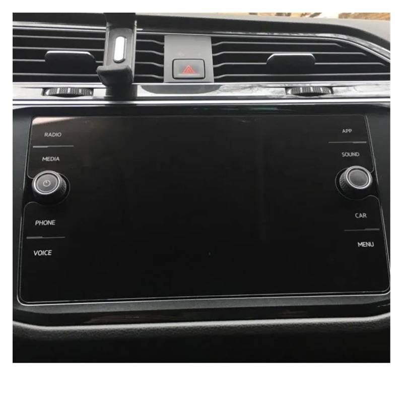 Navigation Bildschirm Schutz Für VW Für Tiguan Für Teramont Für Atlas 2018 2019 8 Zoll Auto Navigation Gehärtetem Glas Screen Protector LCD Display Film GPS Glas Schutzfolie von MAMEFVBB