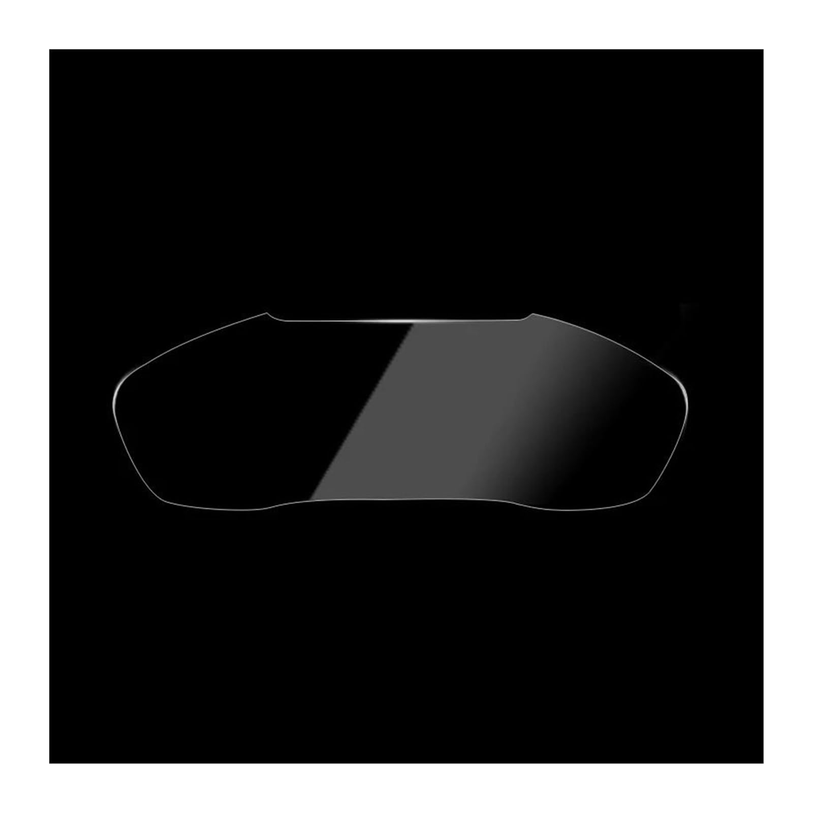 Navigation Bildschirm Schutz Gehärtetem Glas Auto Navigation Screen Protector Instrument Panel Für A4 Für B9 Für S4 Für A5 Für S5 Für Q5 2016-2019 GPS Glas Schutzfolie(Dashboard HD) von MAMEFVBB